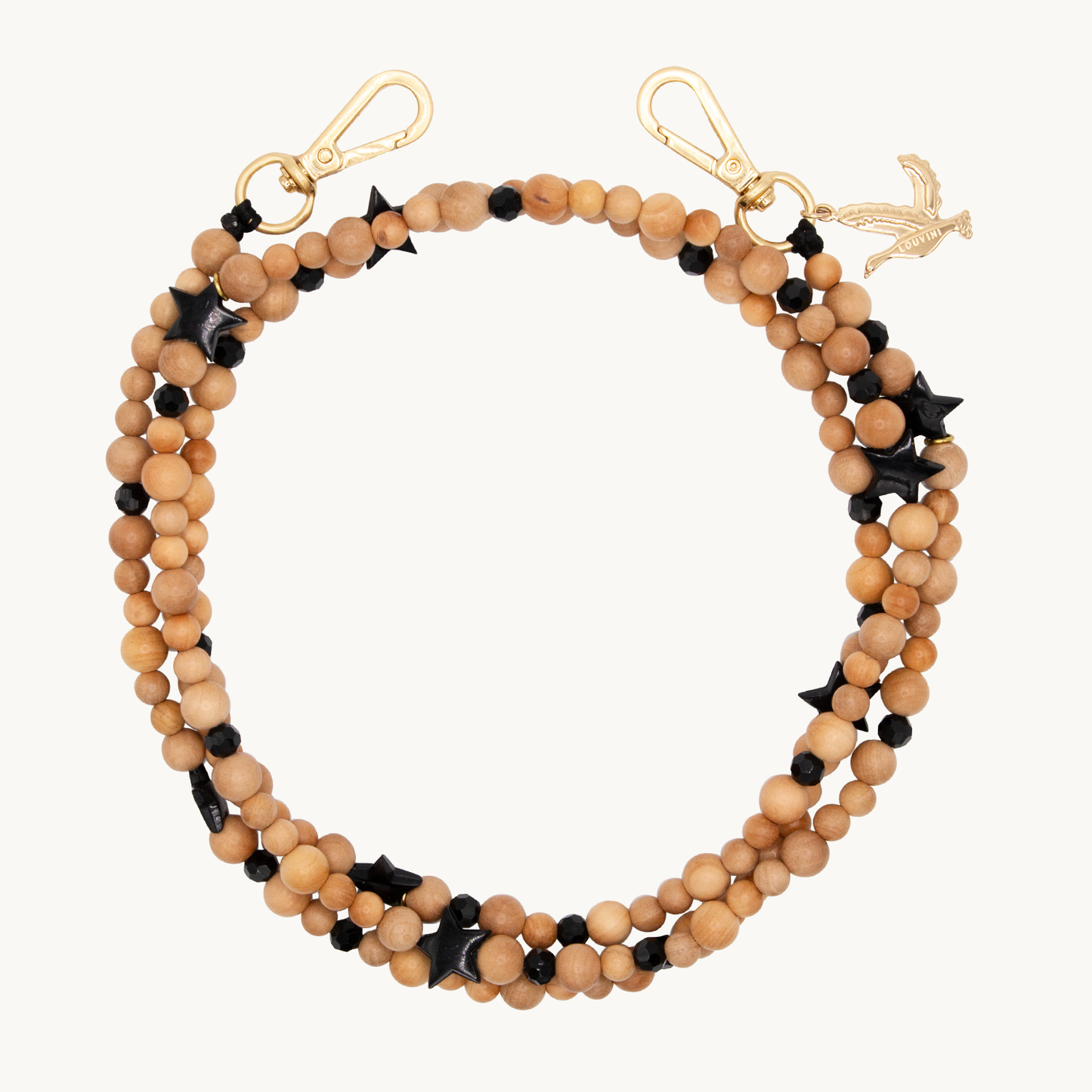 ARIELLE STAR STRAP - BLACK