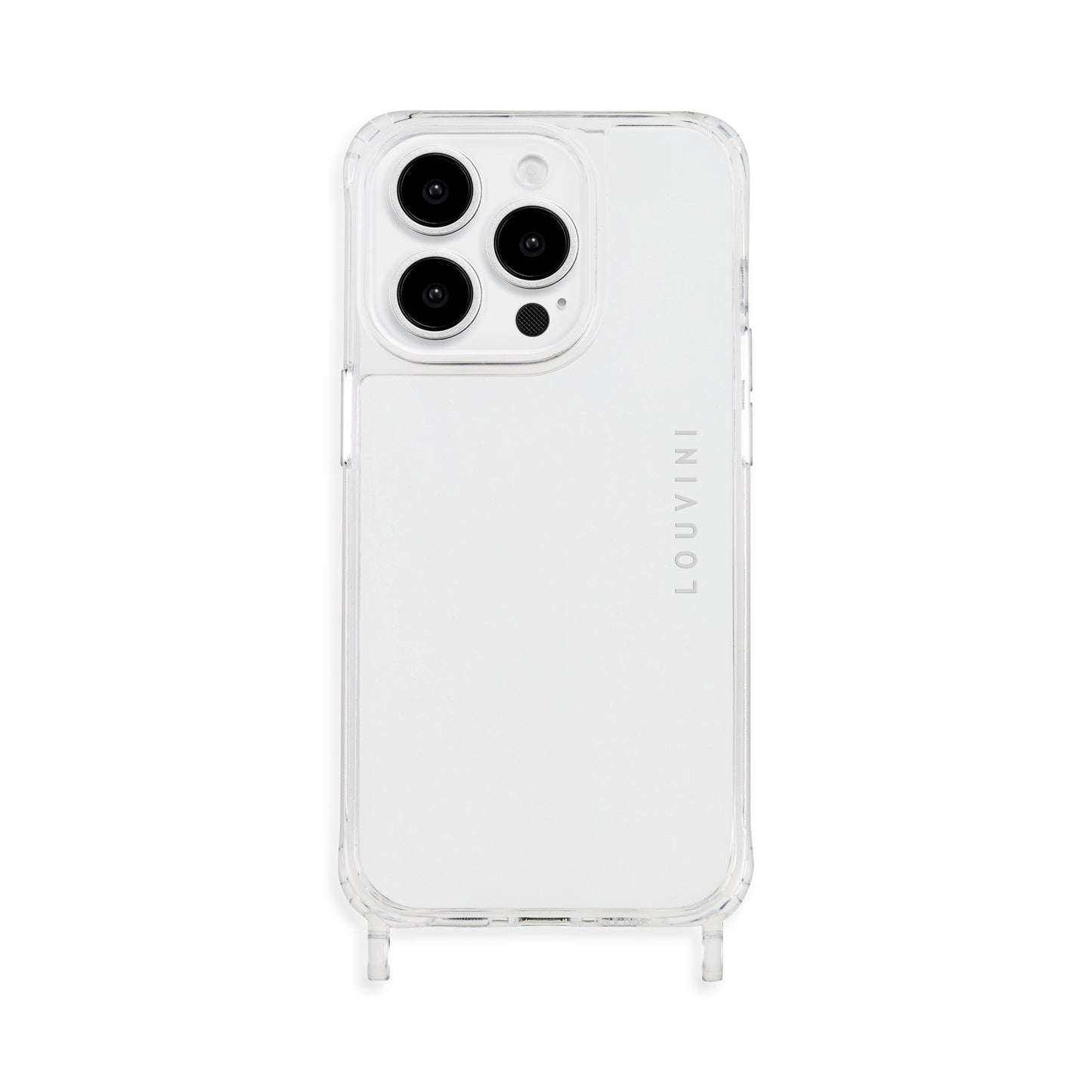 iPhone case with rings CHARLIE – Transparent