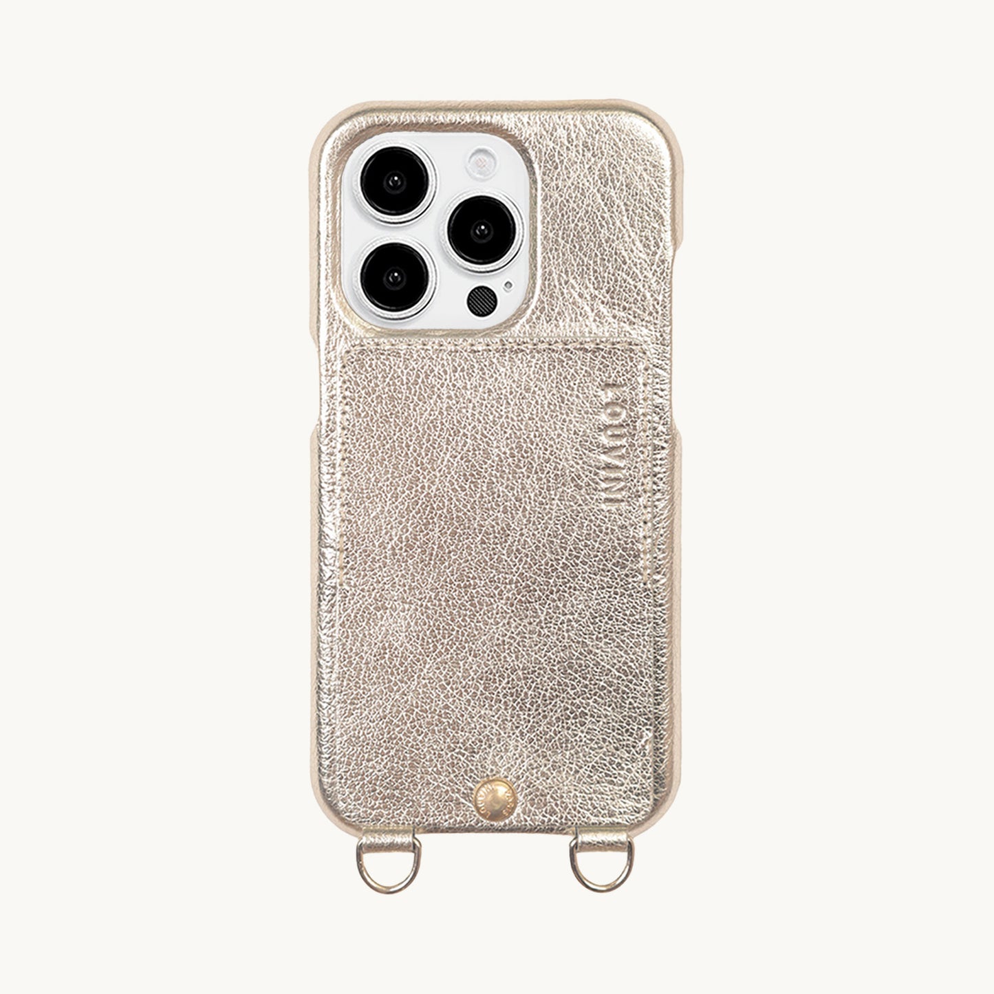 LOU CASE - METALLIC GOLD-SILVER