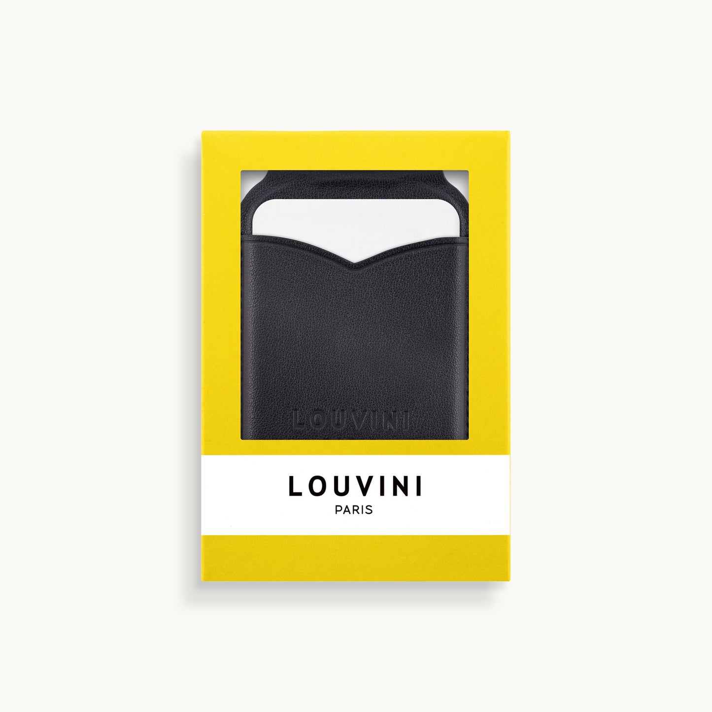 Porte-carte miroir iPhone MagSafe CASEY - Noir