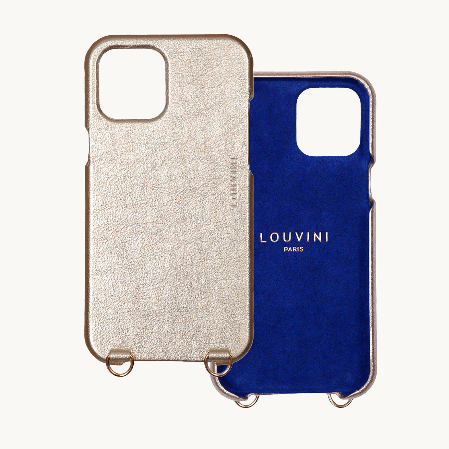 MAX MAGSAFE CASE - METALLIC GOLD-SILVER