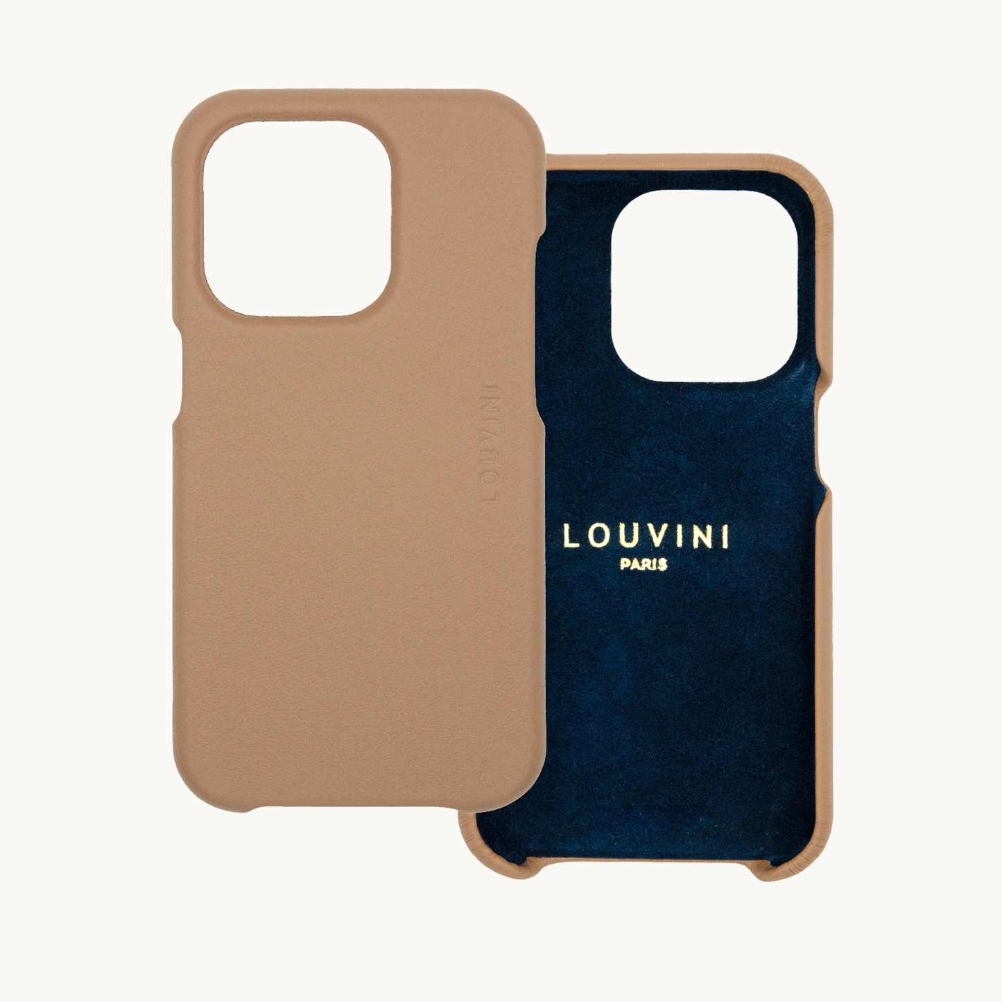 iPhone MagSafe leather case MAX – Camel