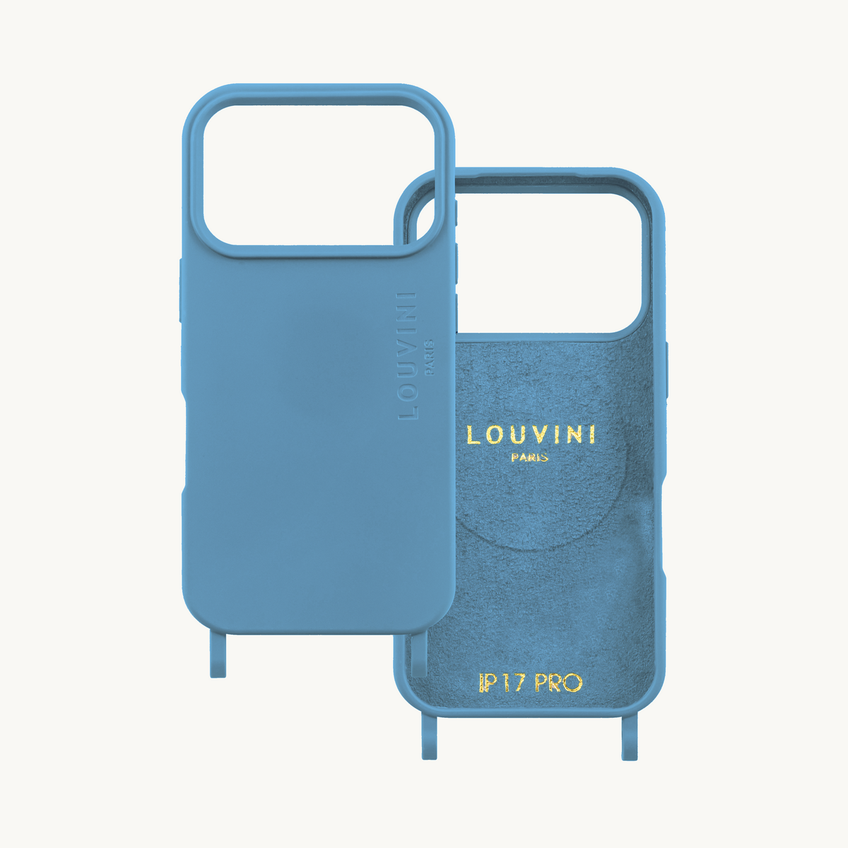 Coque iPhone MagSafe Case with Rings MILO - Azure Blue