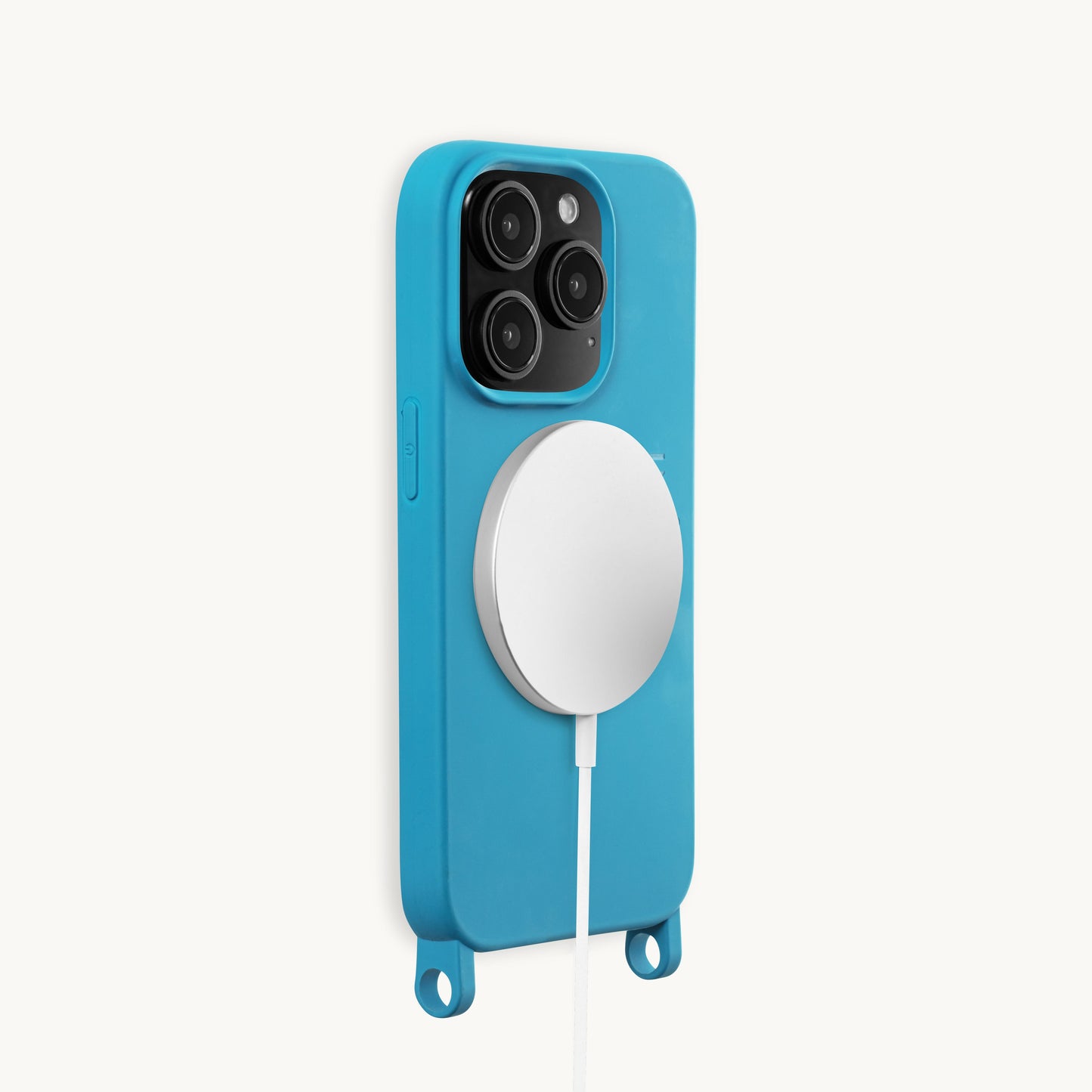 iPhone MagSafe case with rings MILO - Blue