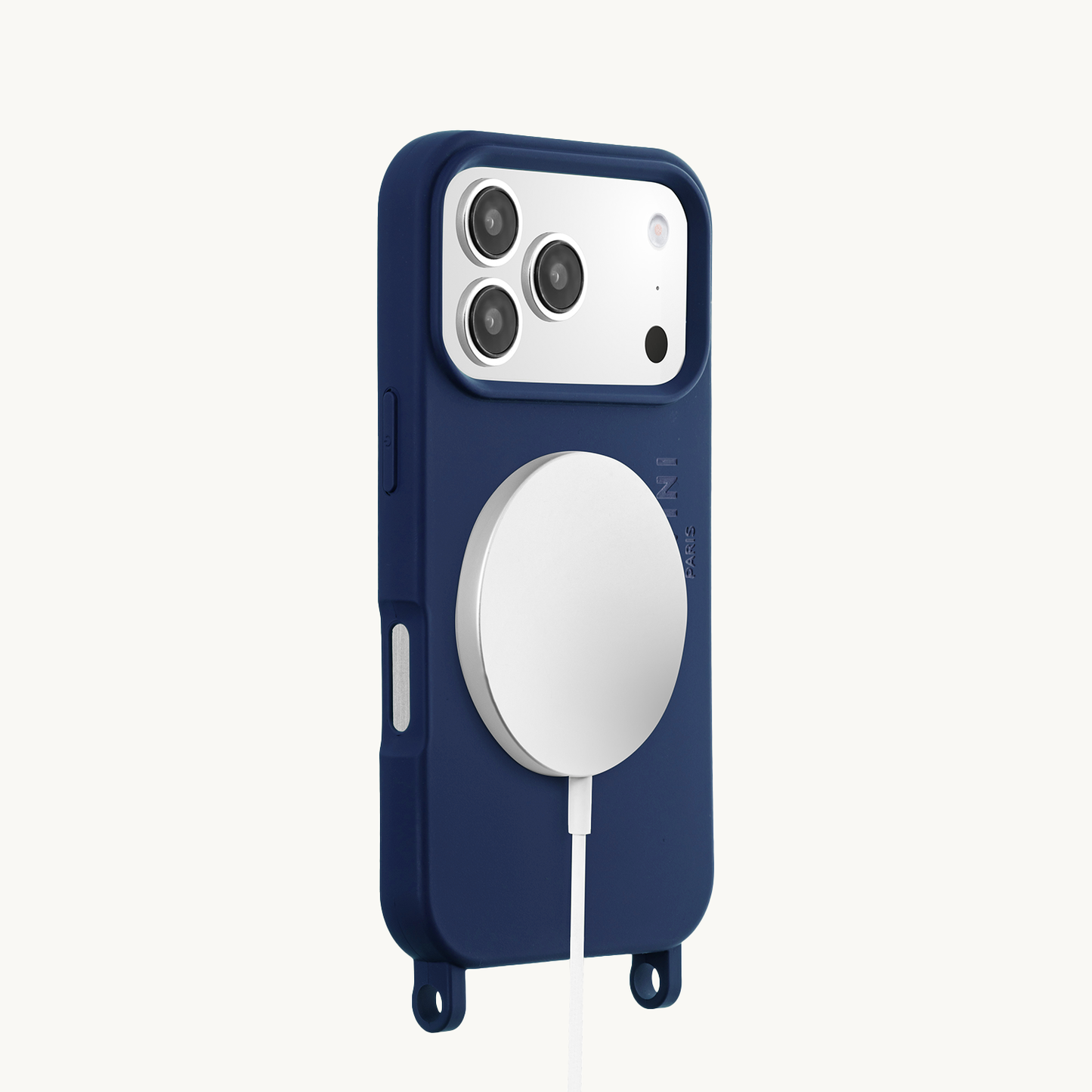 iPhone MagSafe case with rings MILO - Navy