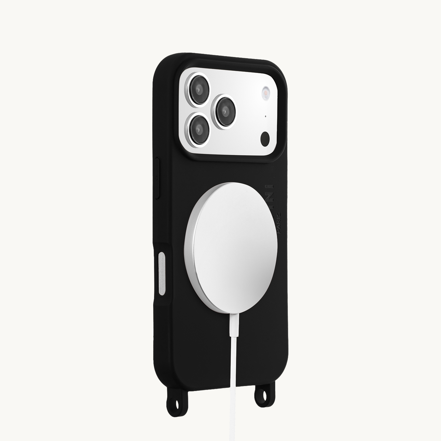 iPhone MagSafe case with rings MILO - Black