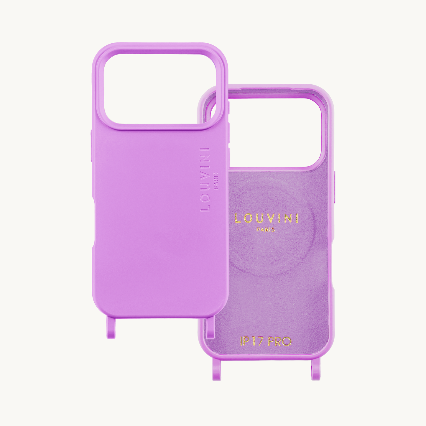 iPhone MagSafe case with rings MILO – Purple