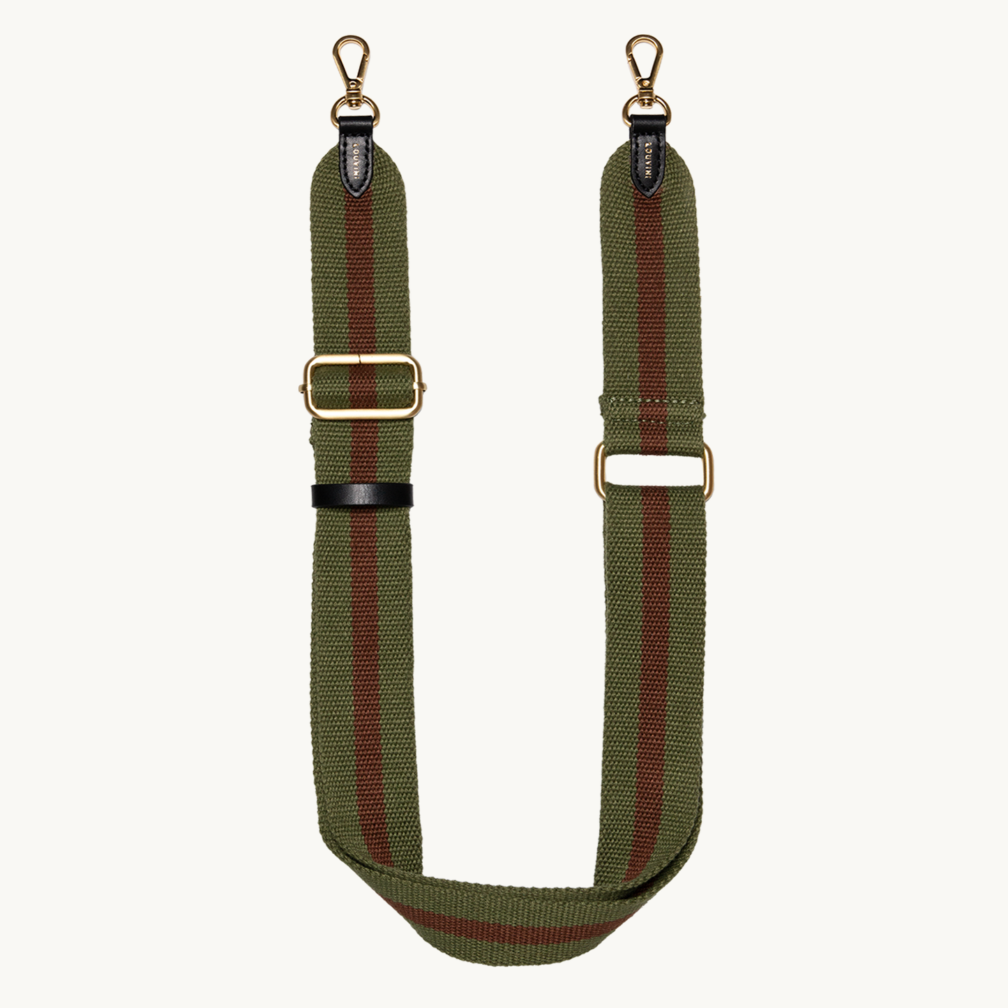 Sangle OLYMPE Marron-Vert