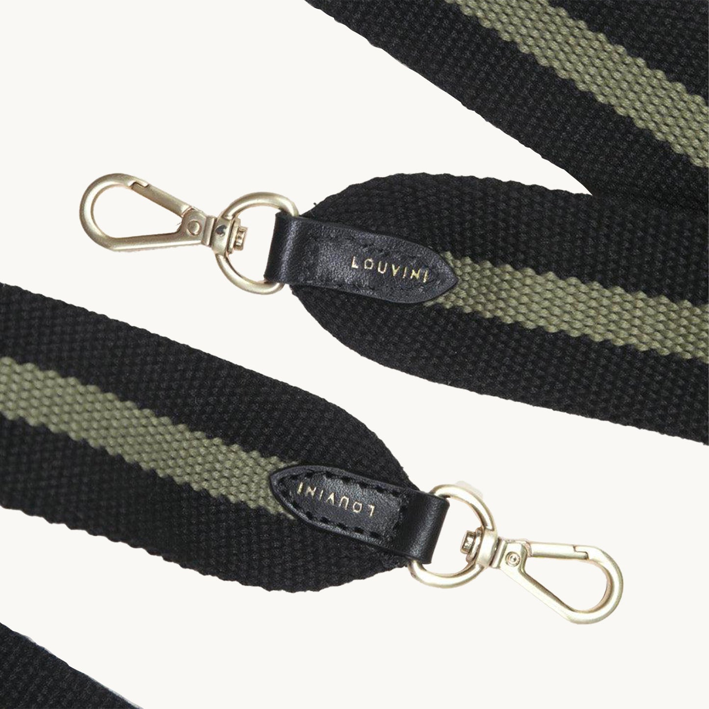SANGLE OLYMPE - NOIR-VERT