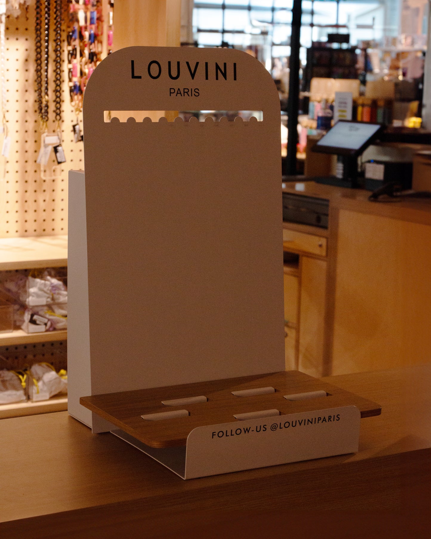 DISPLAY UNIT FOR COUNTER