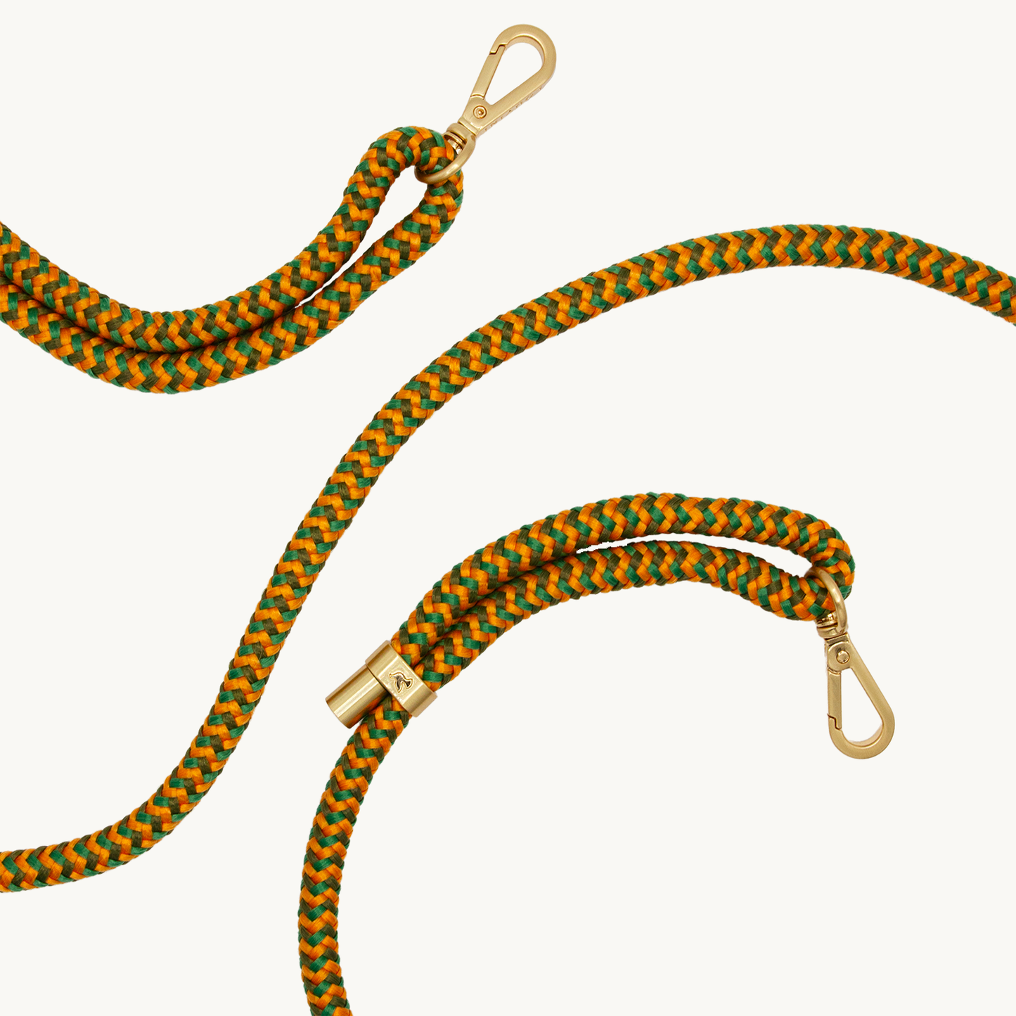 MULTICOLOURED TESSA CORD - ORANGE-GREEN
