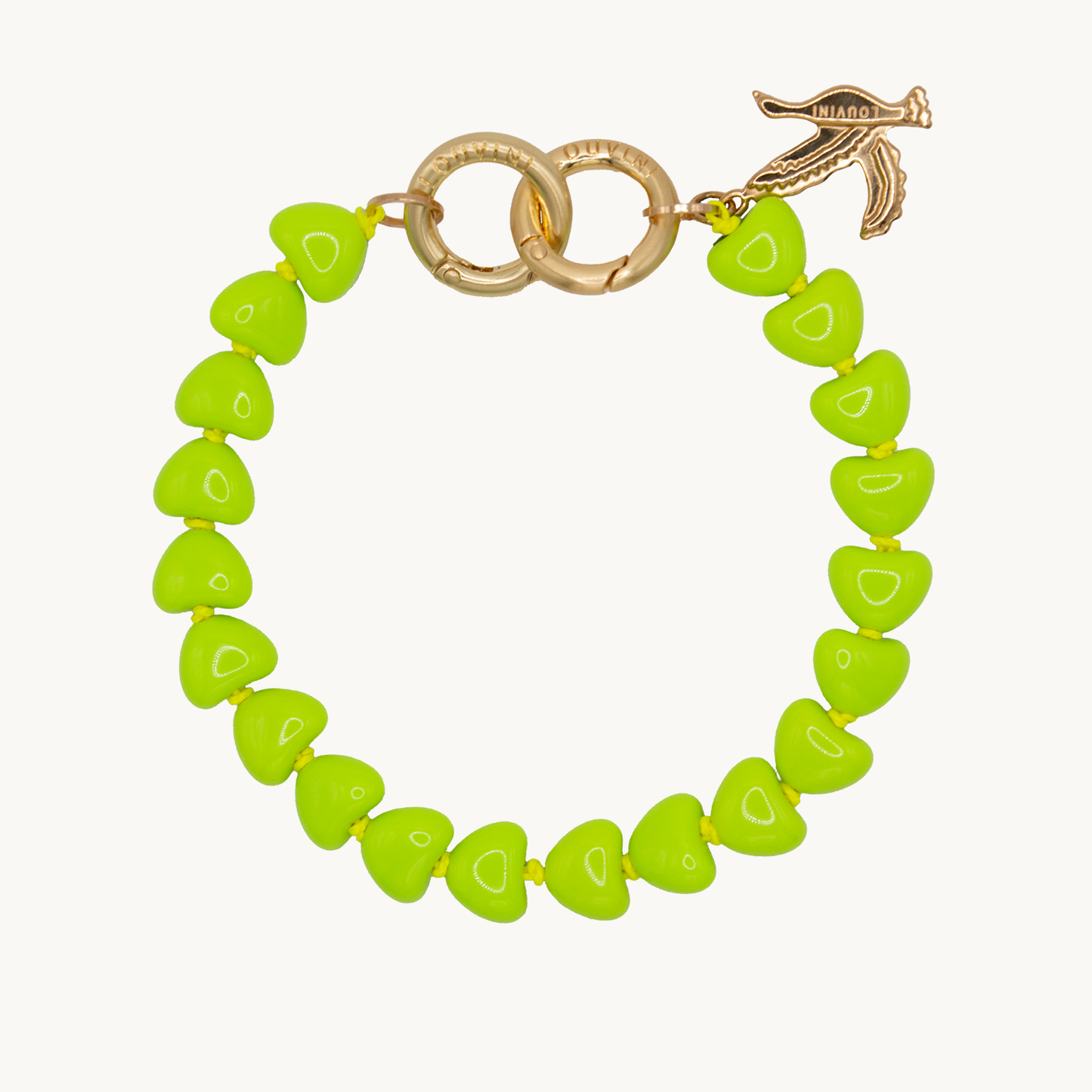 Bracelet TINY CUORE - Vert Fluo
