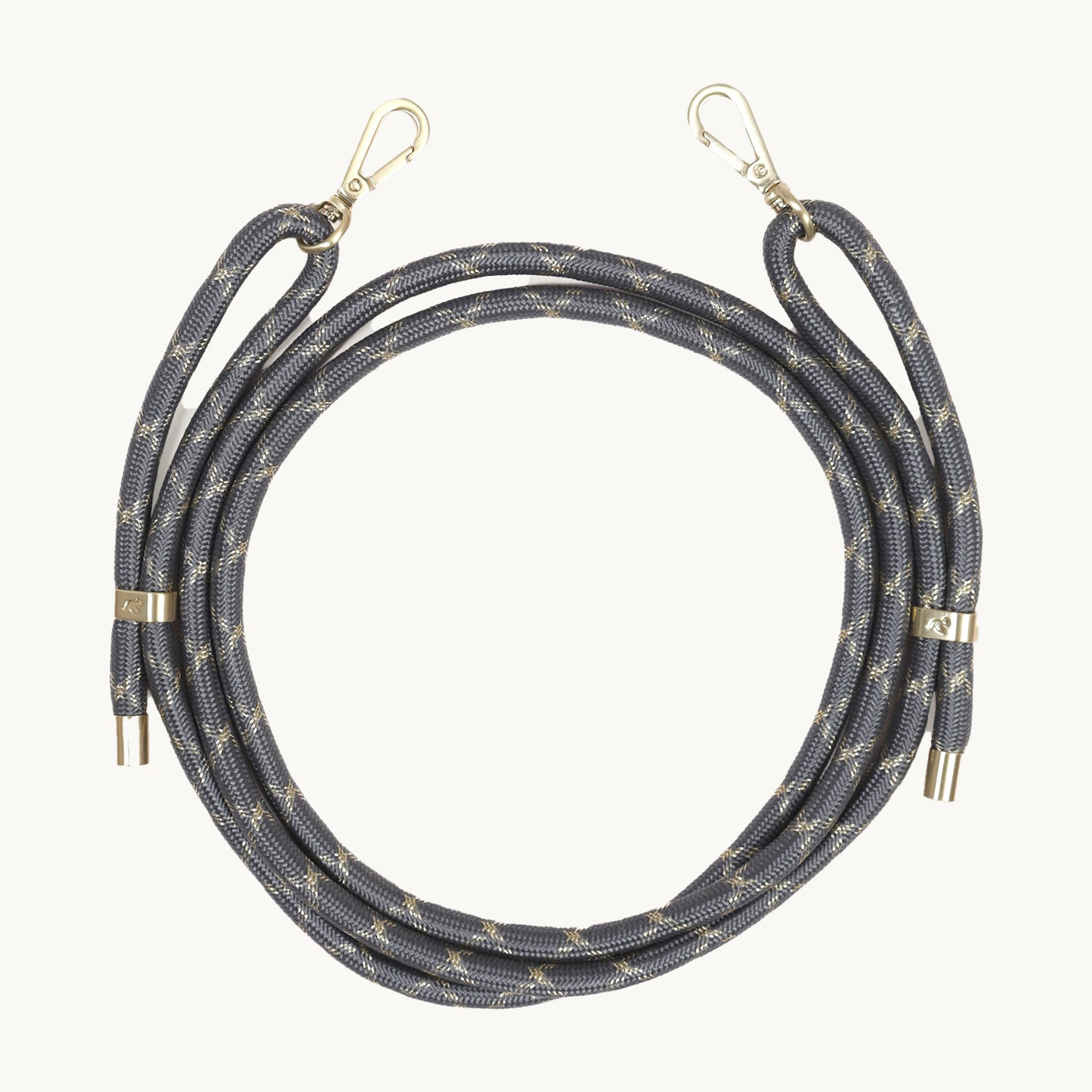 CORD TESSA ANTHRACITE-GOLD