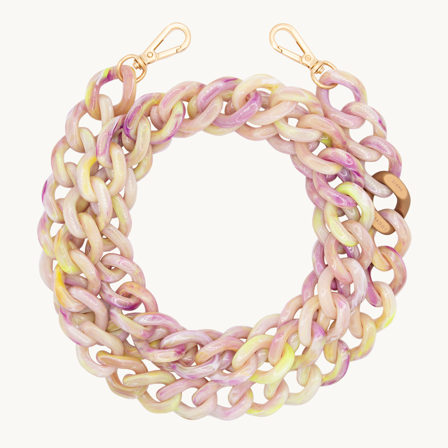 ZOE CHAIN - YELLOW-PURPLE