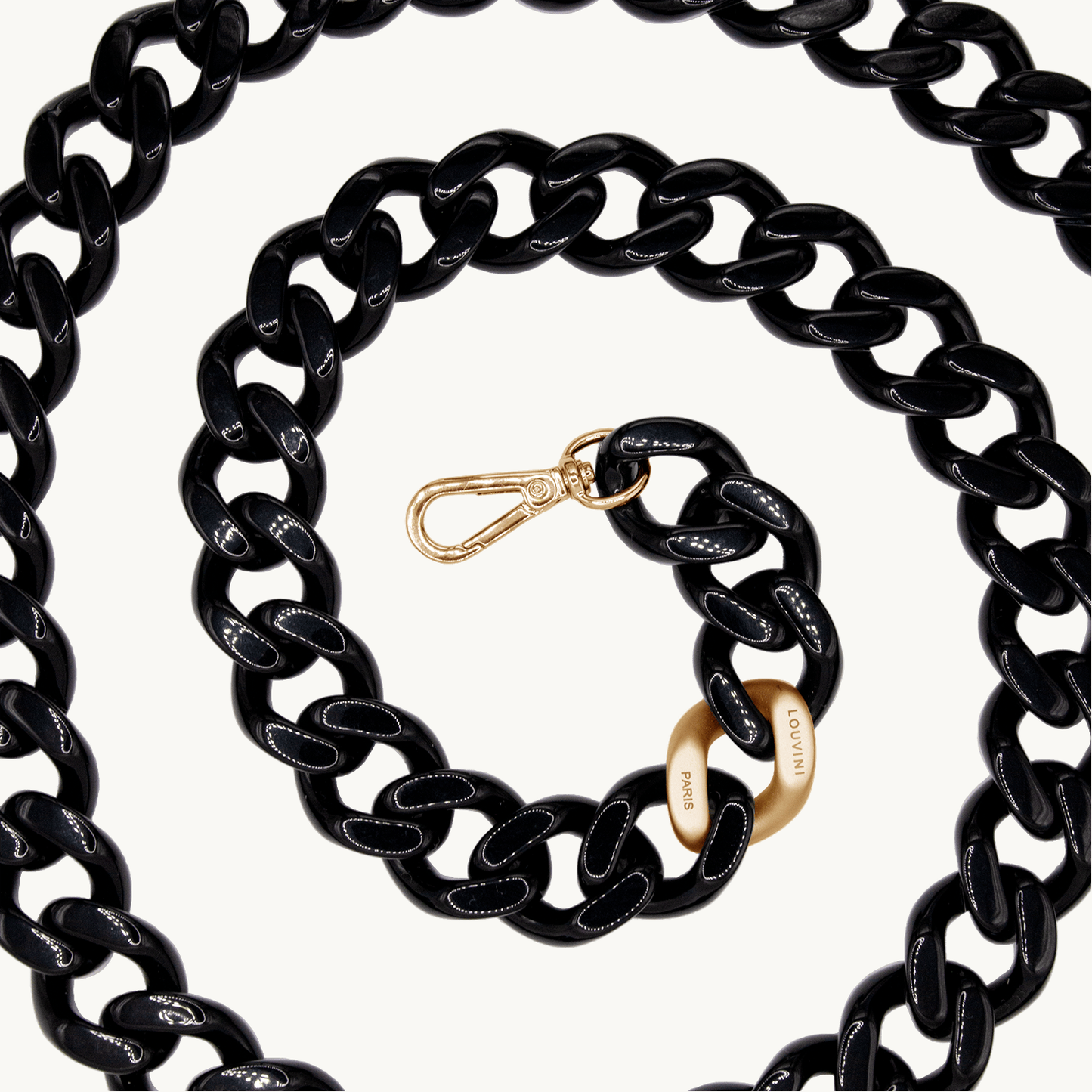 ZOE CHAIN - BLACK