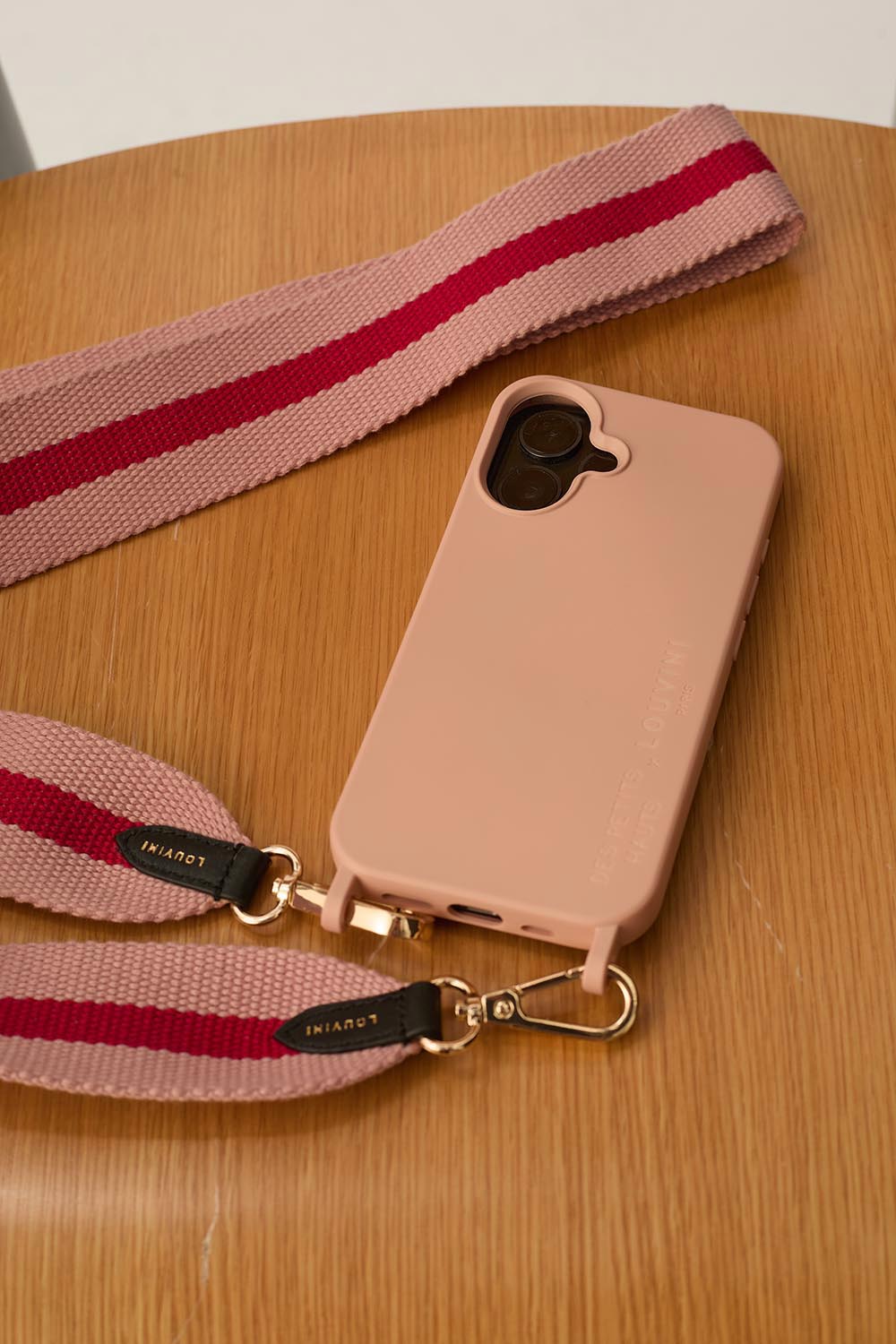 MILO iPhone MagSafe Case with rings x Des Petits Hauts - Pink