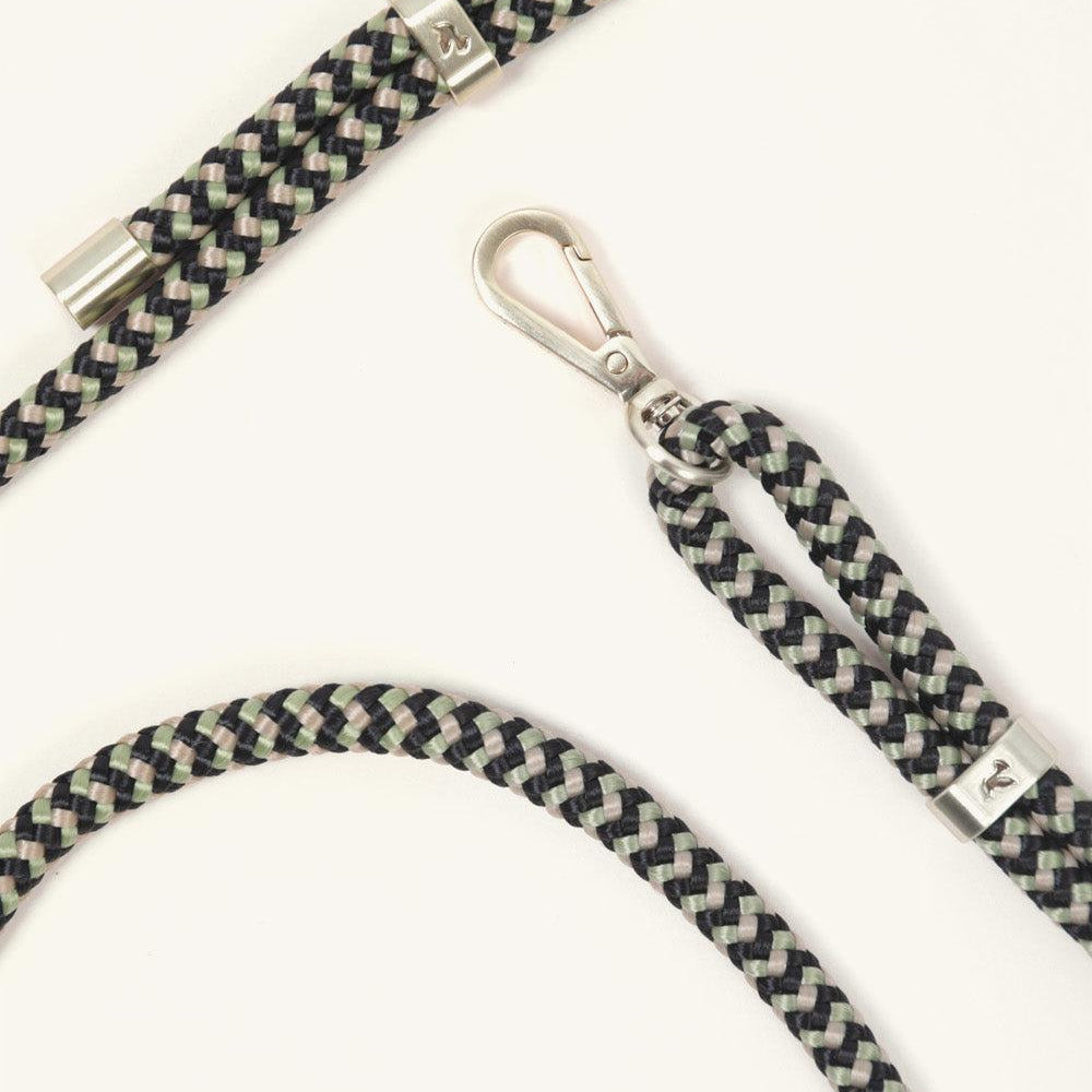 CORDON TESSA MULTICOLORE -NOIR-VERT