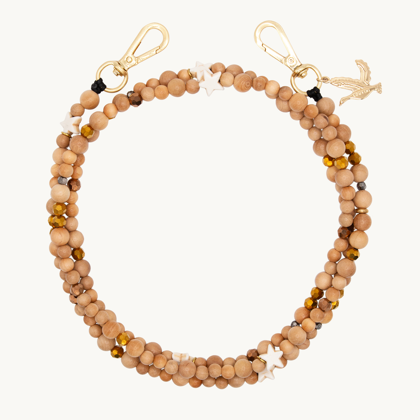 BANDOULIERE ARIELLE ETOILE - BEIGE