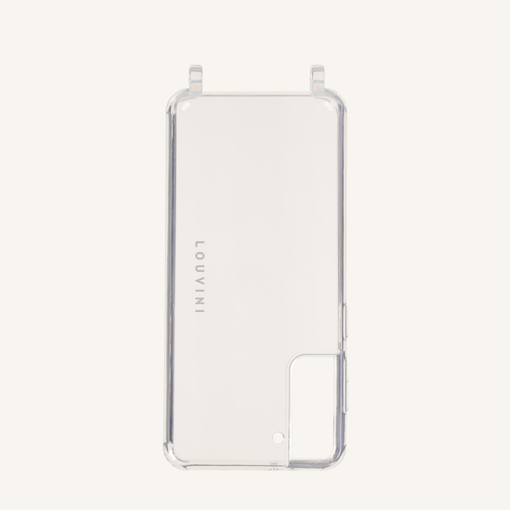 Coque Samsung avec anneaux CHARLIE - Transparente