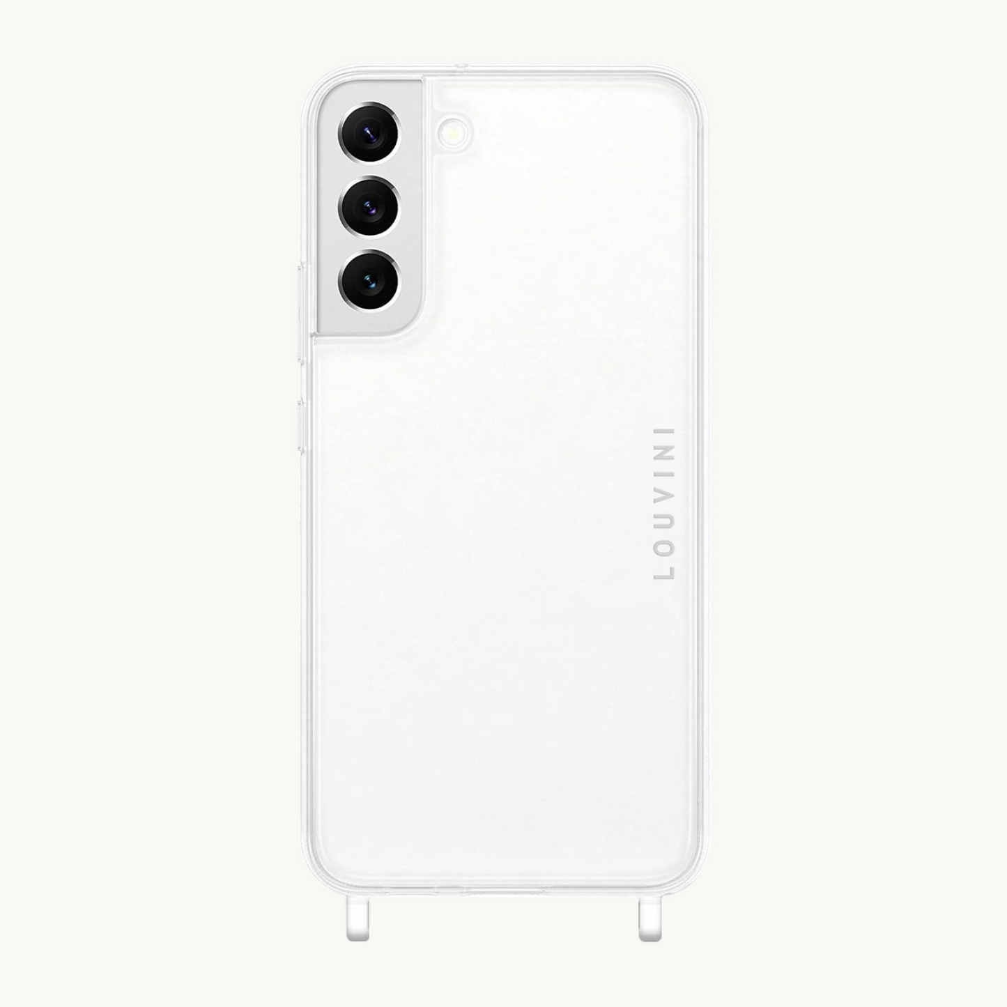 Coque Samsung avec anneaux CHARLIE - Transparente