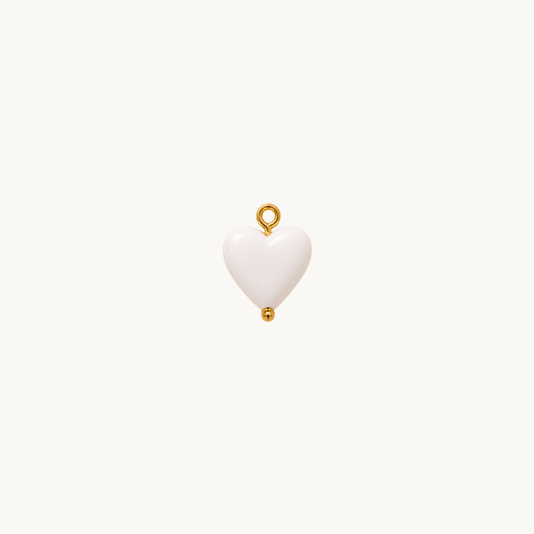 LUCKY CHARMS - White Heart