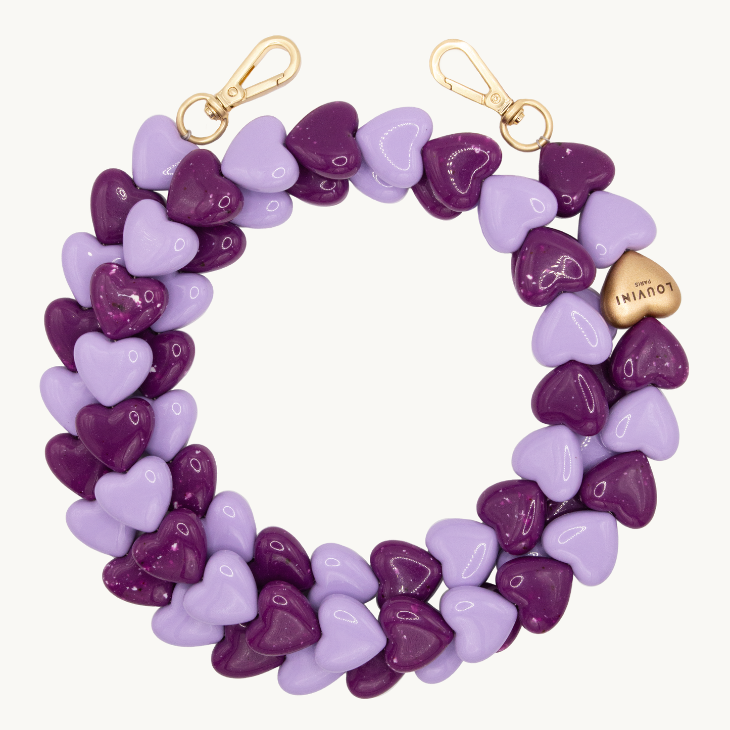 CHAINE CUORE - VIOLET
