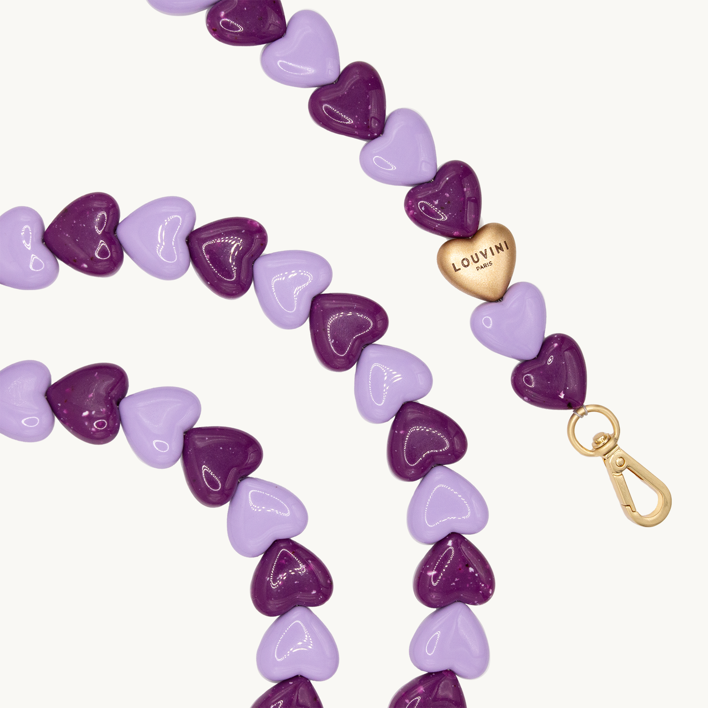 CHAINE CUORE - VIOLET