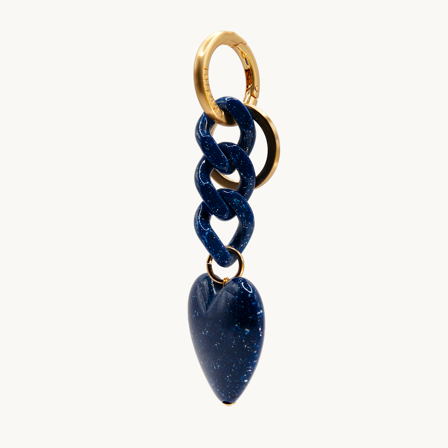 GRAND COEUR KEY RING - Navy