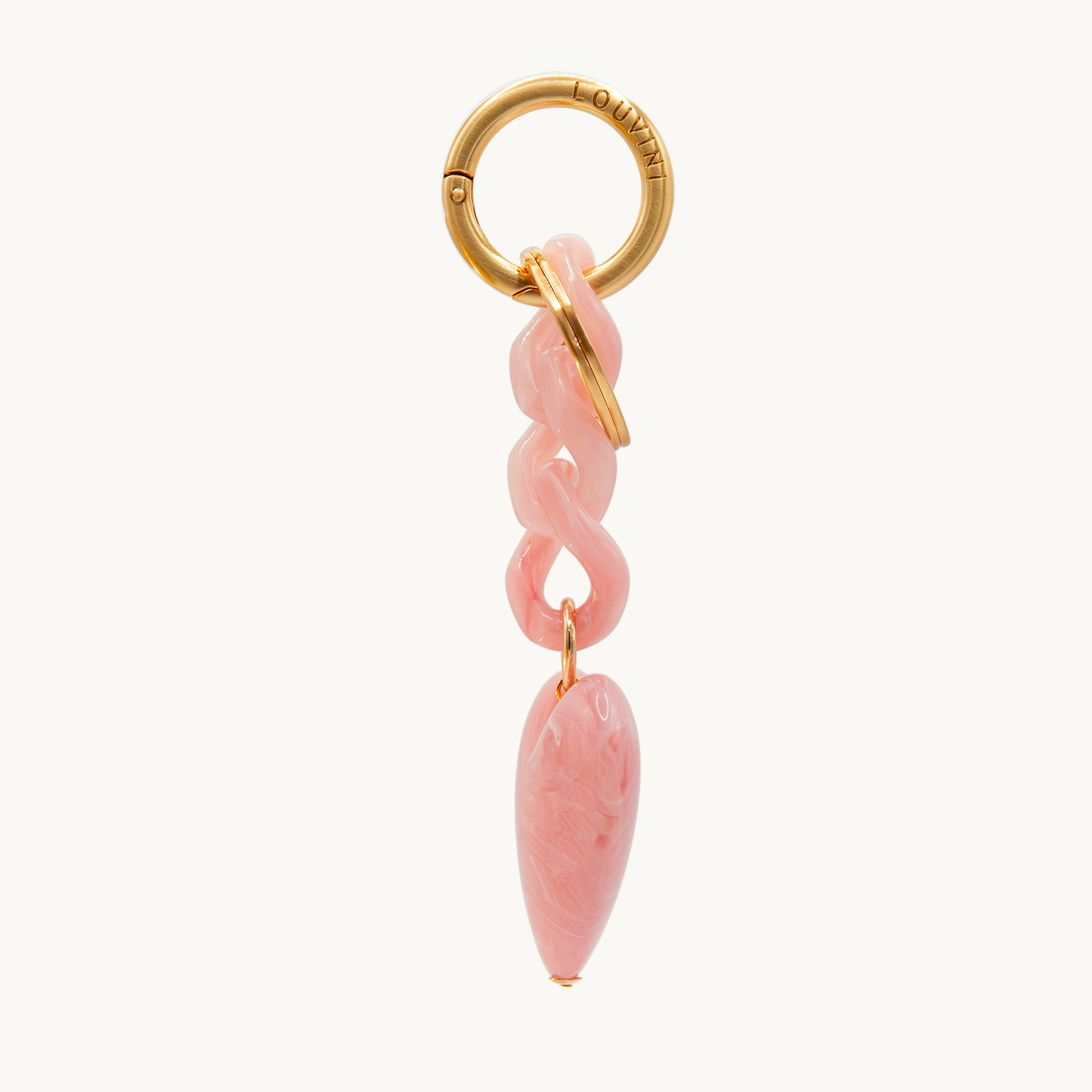 GRAND COEUR KEY RING - Pink