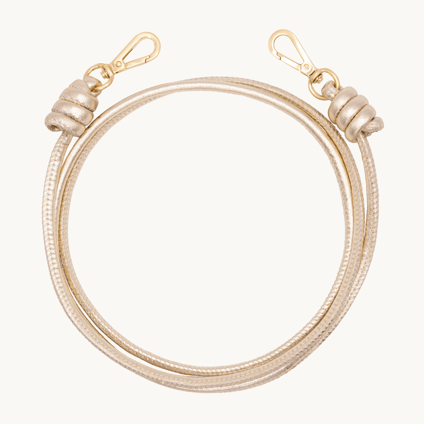 CORDON CUIR KATE - DORÉ