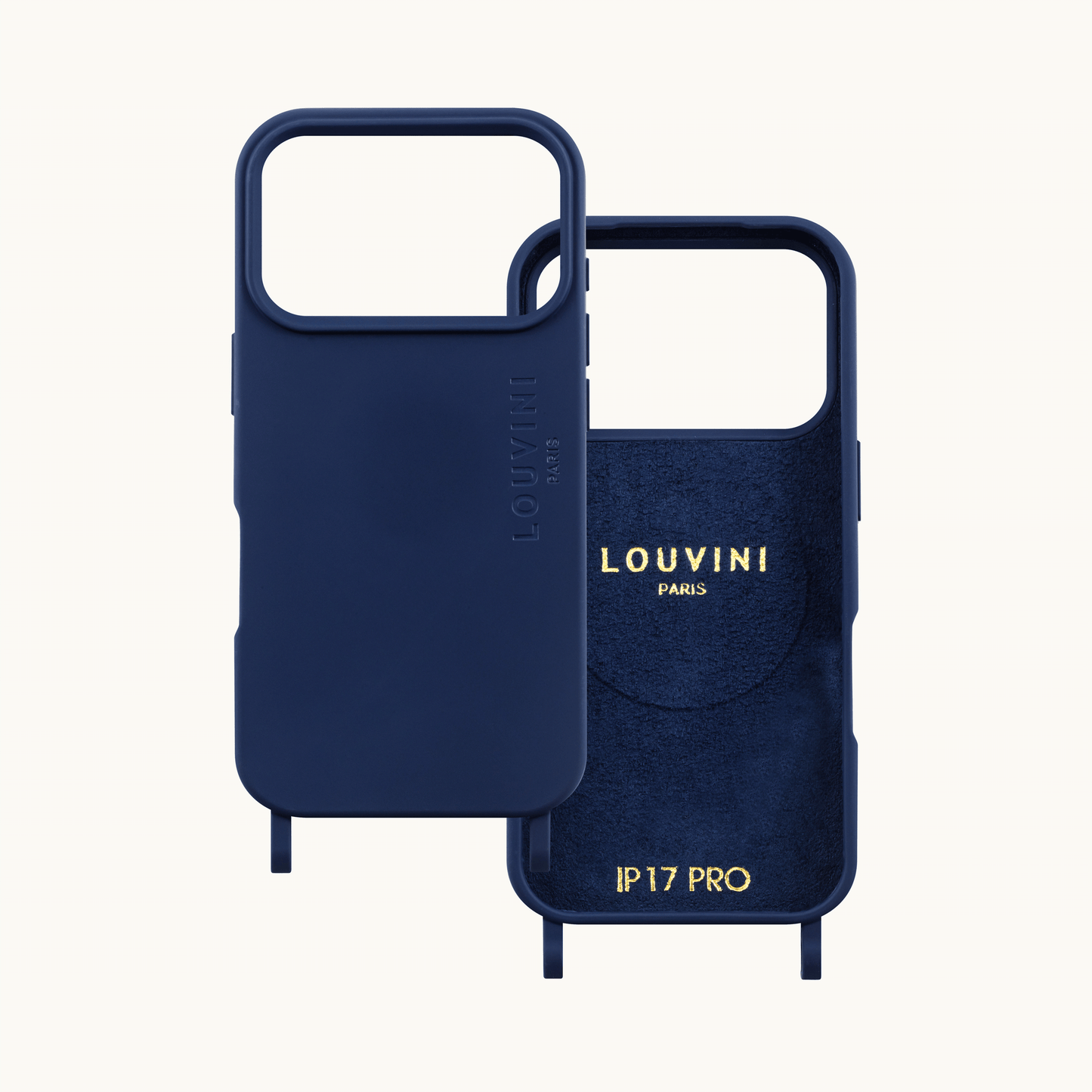 iPhone MagSafe case with rings MILO - Navy