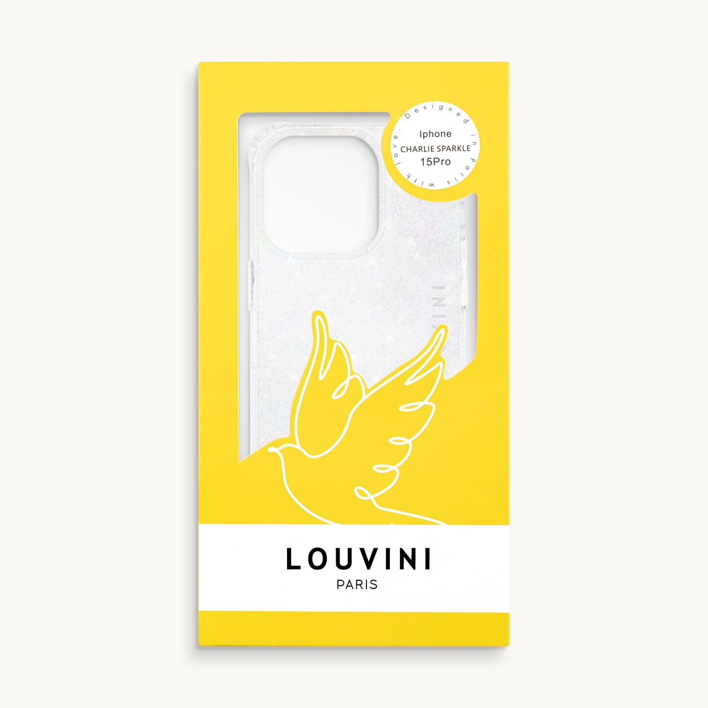 Coque iPhone avec anneaux CHARLIE - Sparkle