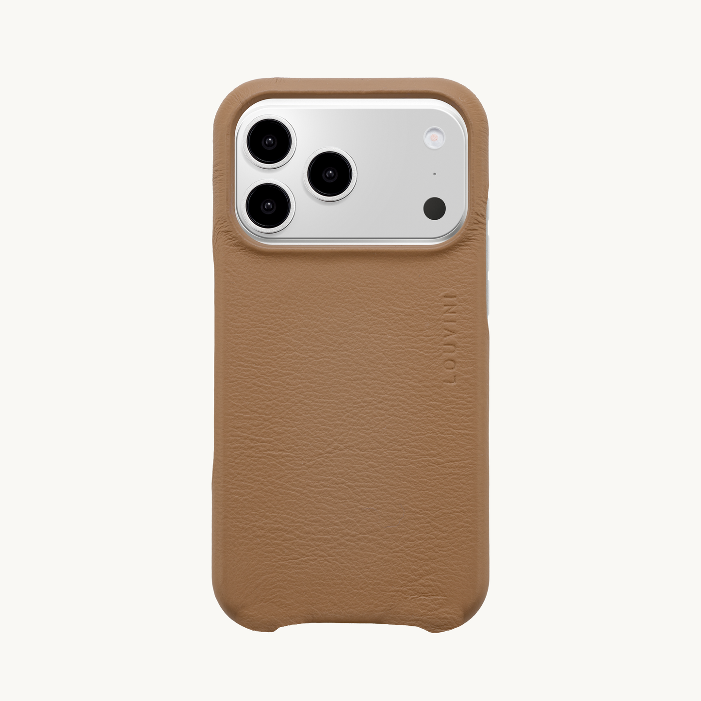 iPhone MagSafe leather case MAX – Camel