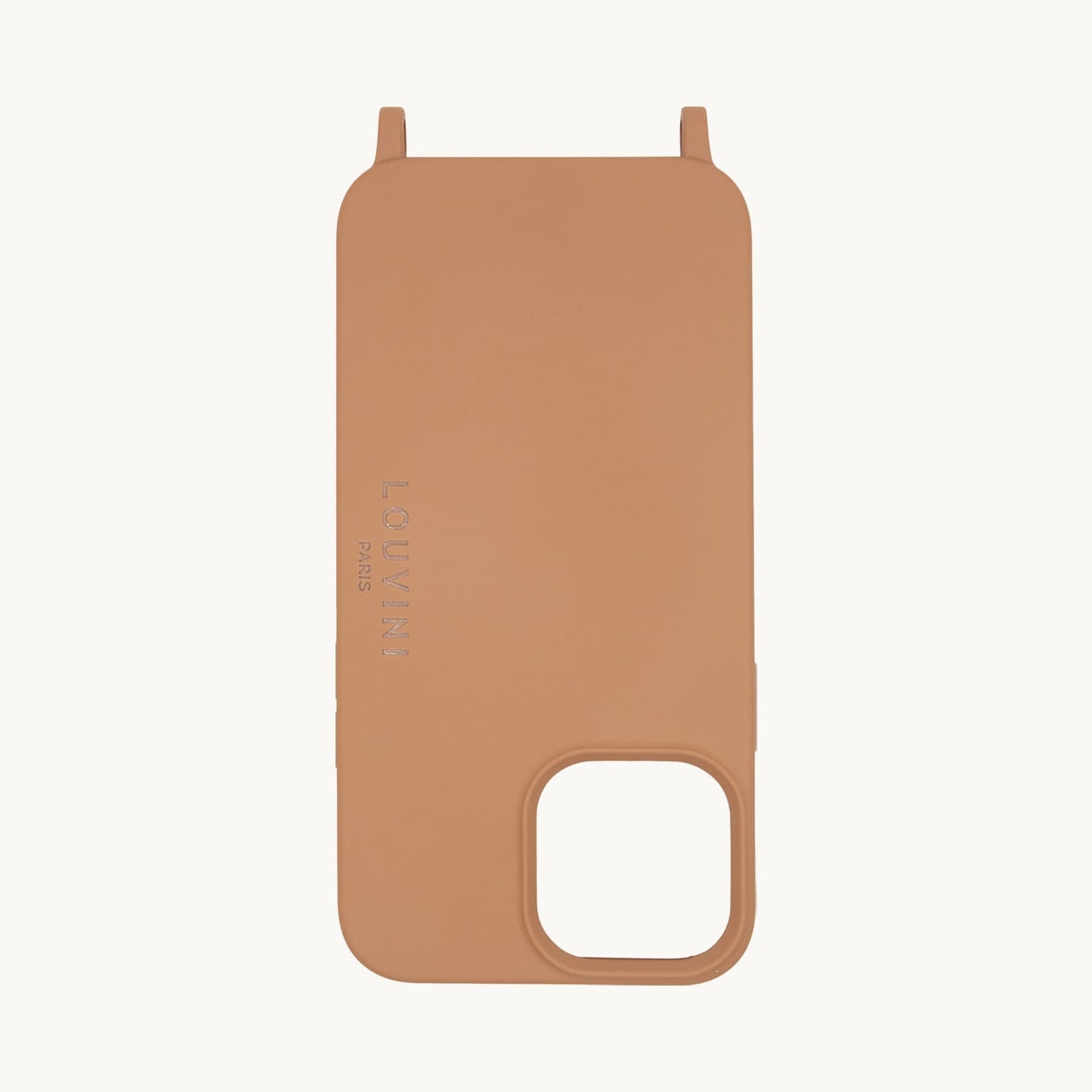 Coque iPhone MagSafe avec anneaux MILO - Cannelle