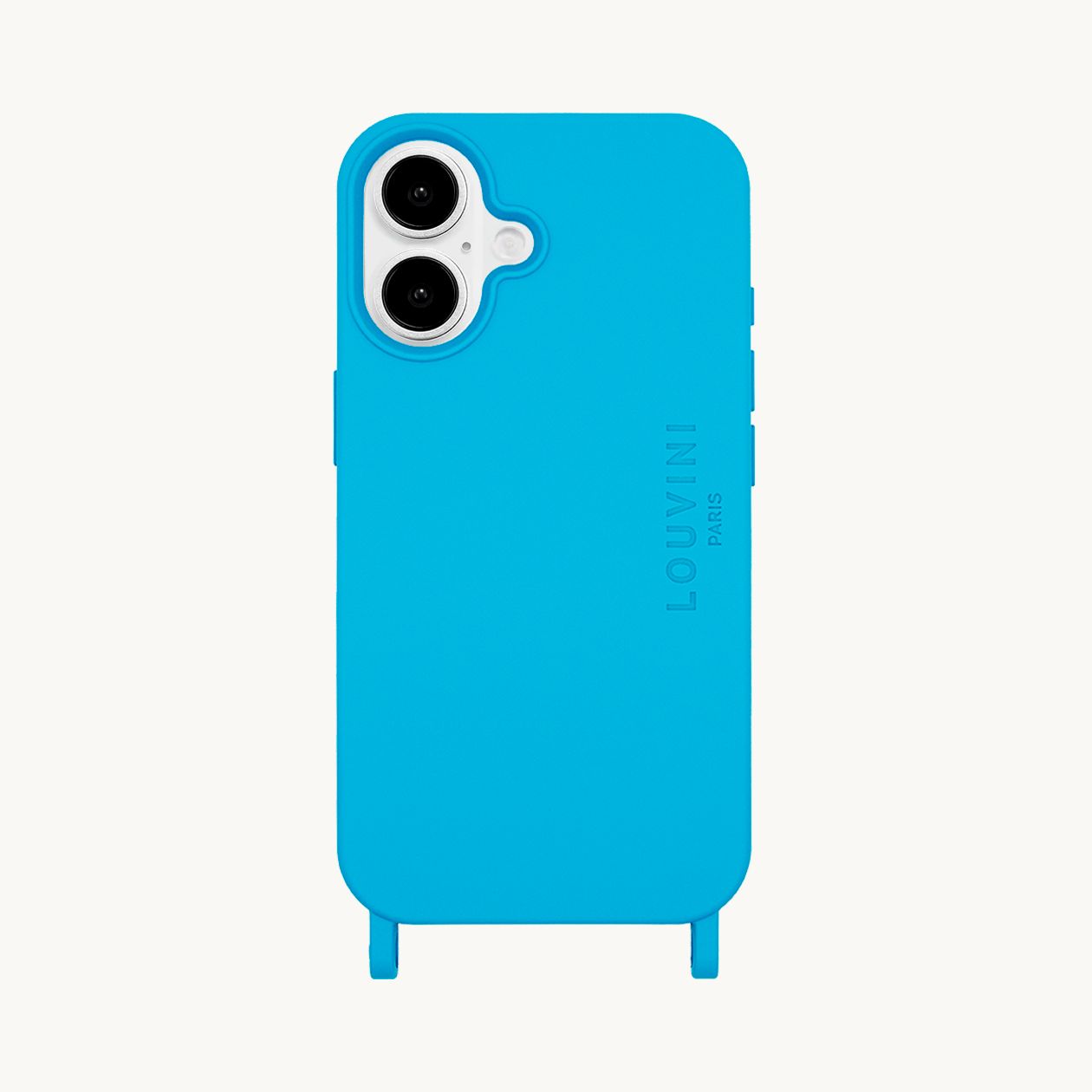 iPhone MagSafe case with rings MILO - Blue