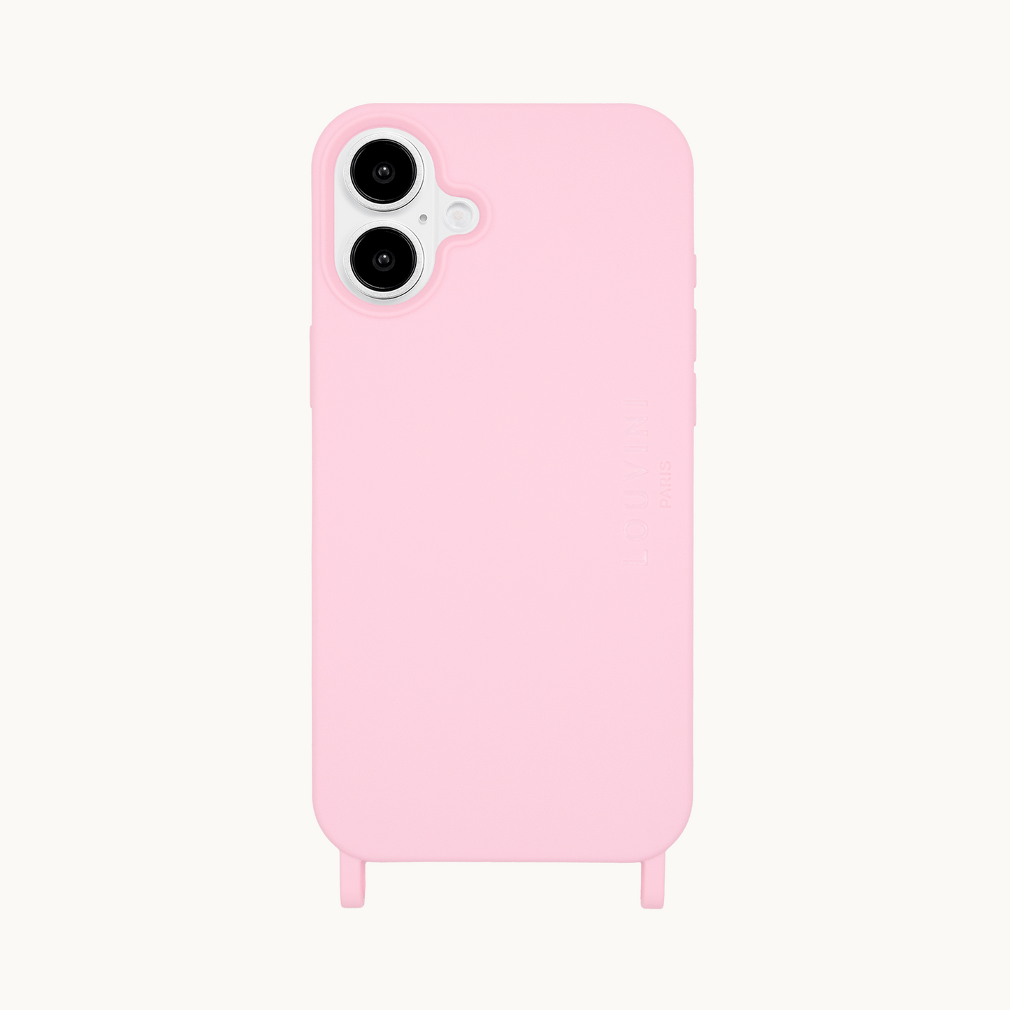 iPhone MagSafe case with rings MILO - Soft Pink