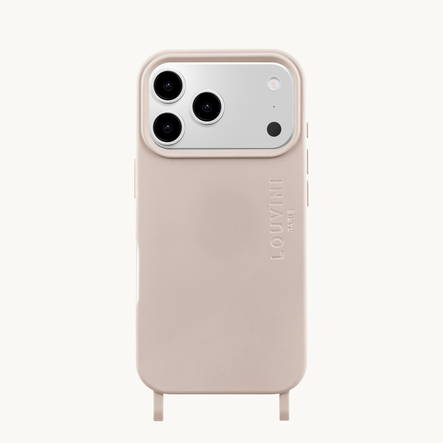 Coque iPhone MagSafe avec anneaux MILO - Taupe