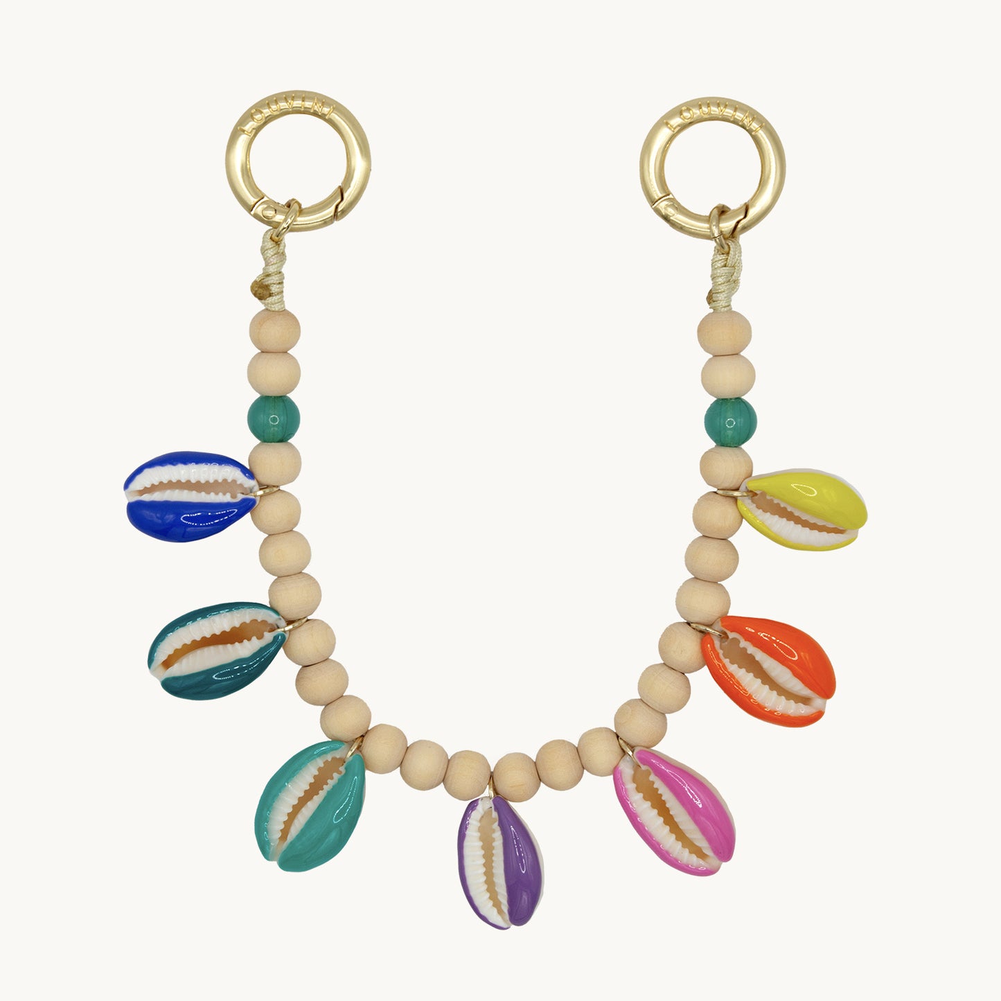 PETIT MOANA SHELL CHAIN - MULTICOLORE
