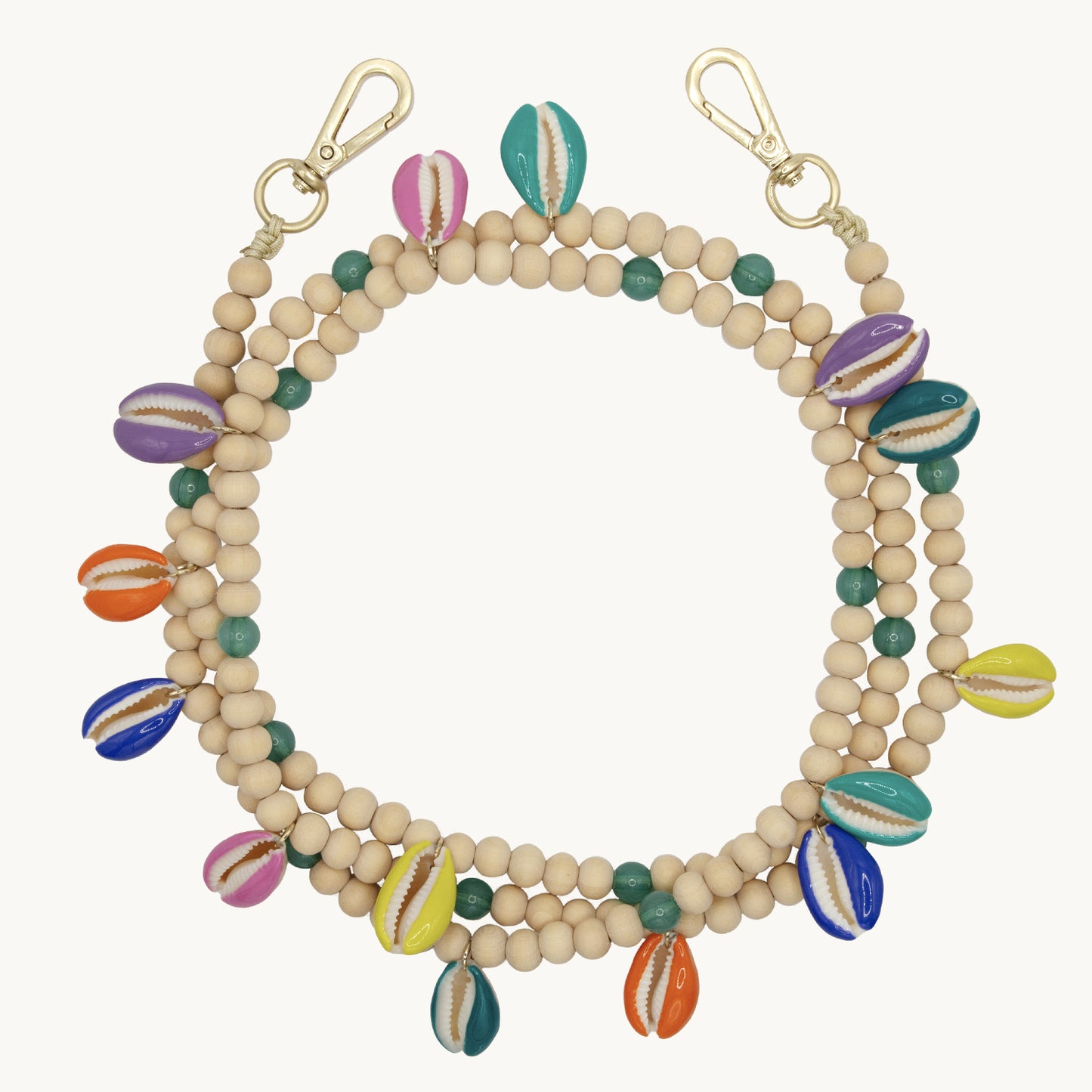 CHAÎNE COQUILLAGES MOANA - MULTICOLORE