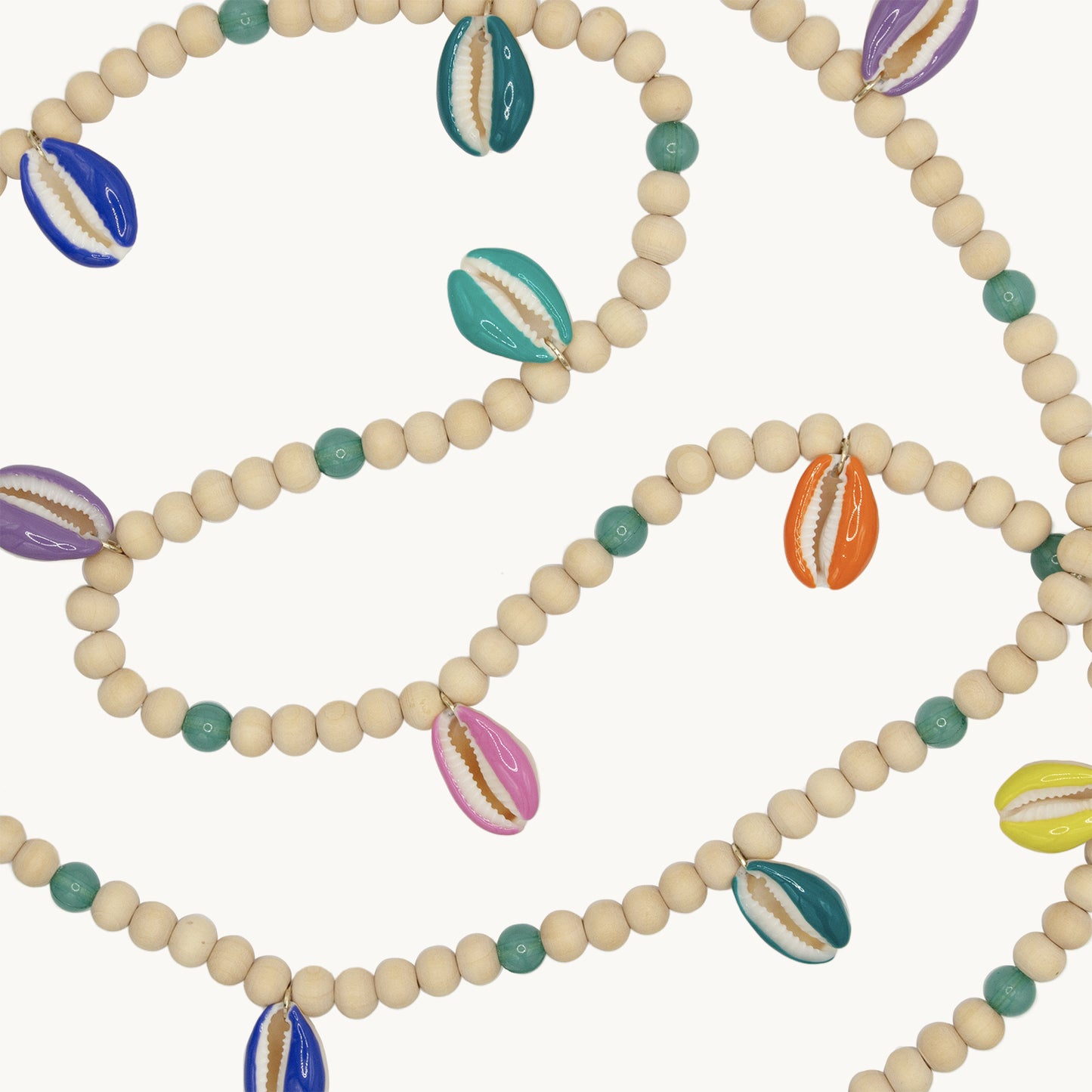 CHAÎNE COQUILLAGES MOANA - MULTICOLORE