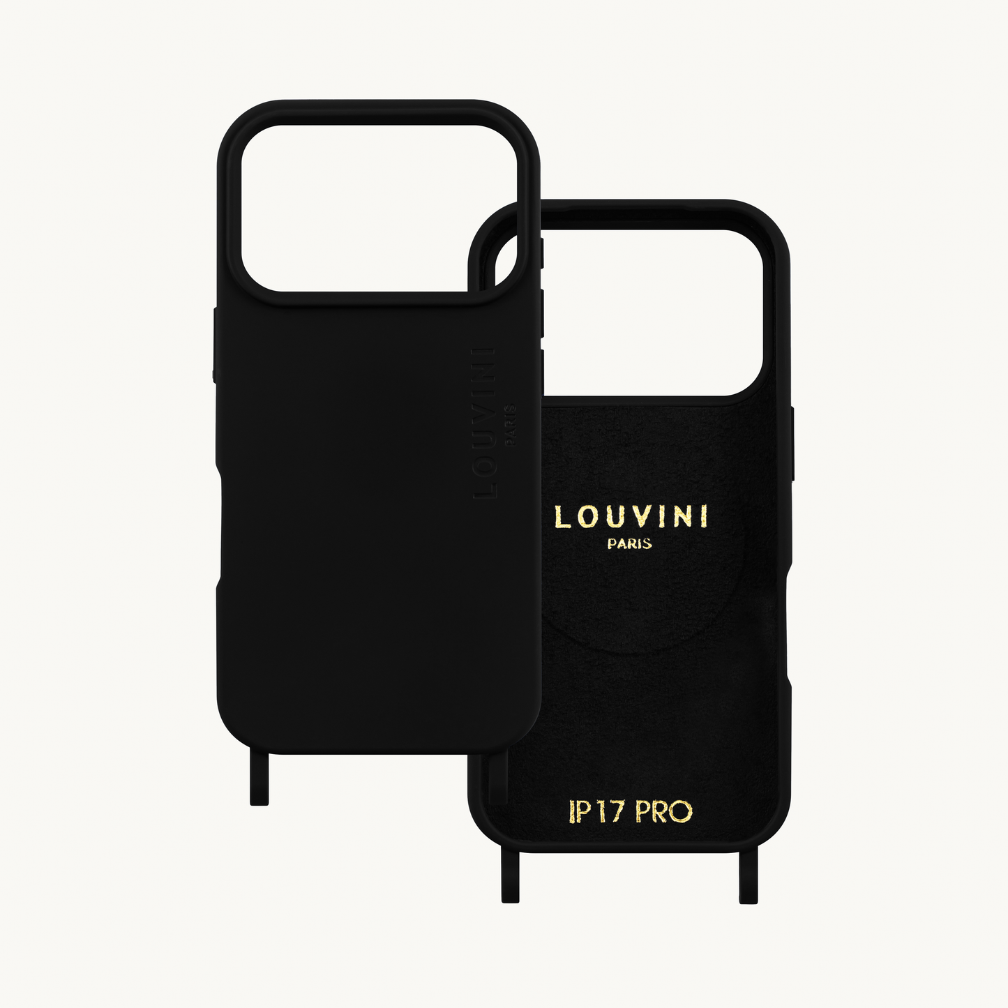 iPhone MagSafe case with rings MILO - Black