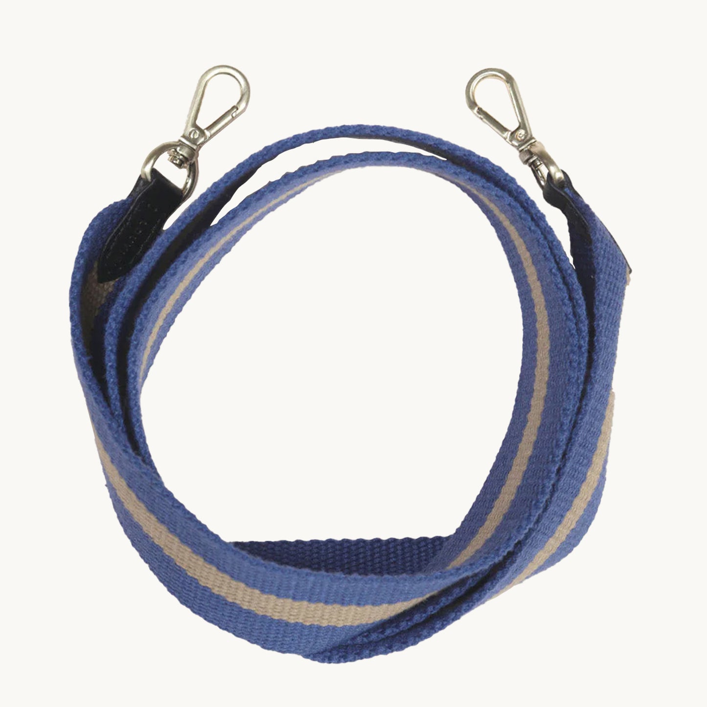 SANGLE OLYMPE BLEU-CAMEL