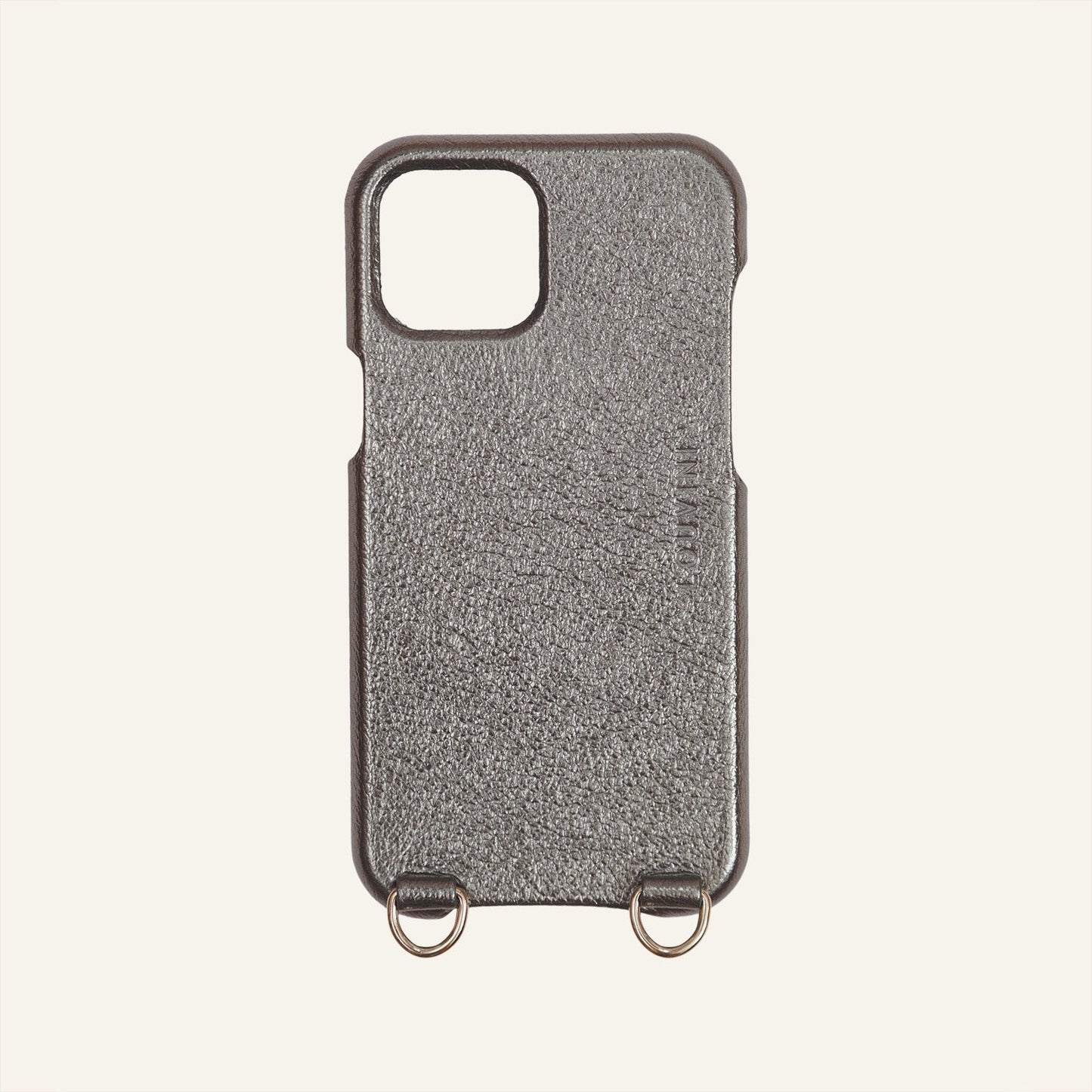 COQUE PETIT LOU ANTHRACITE METALLIQUE 12/13 MINI