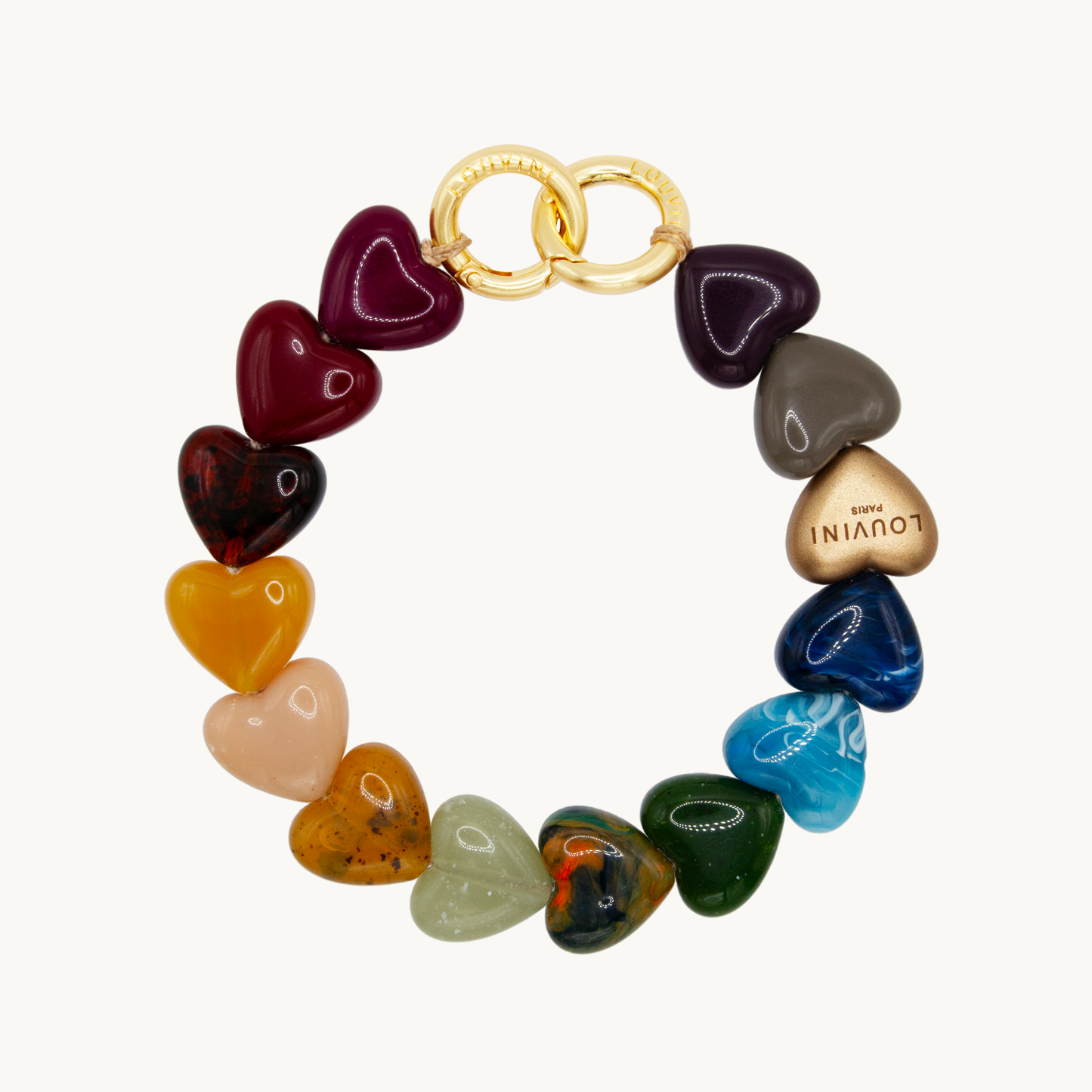 BRACELET PETIT CUORE - MULTICOLORE