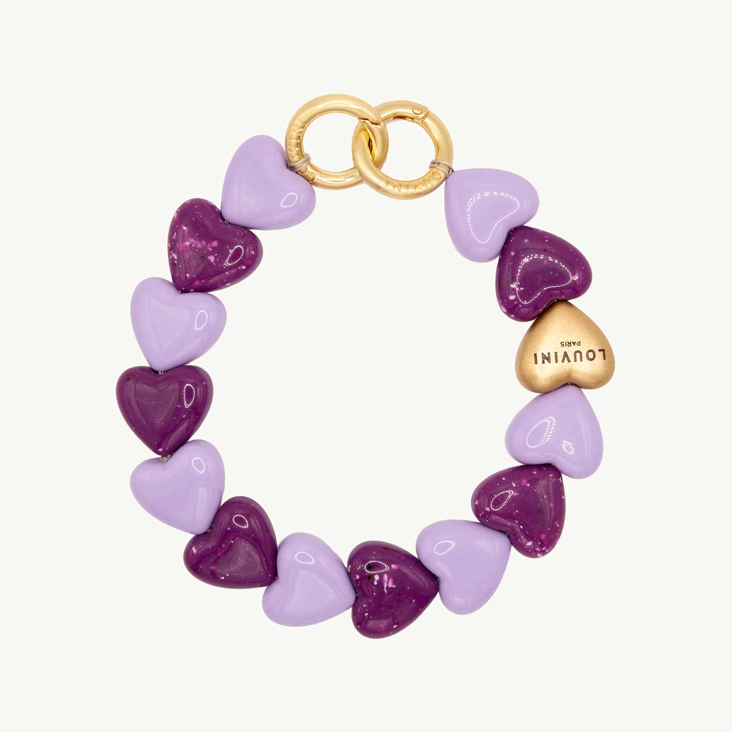 CHAÎNE PETIT CUORE - VIOLET