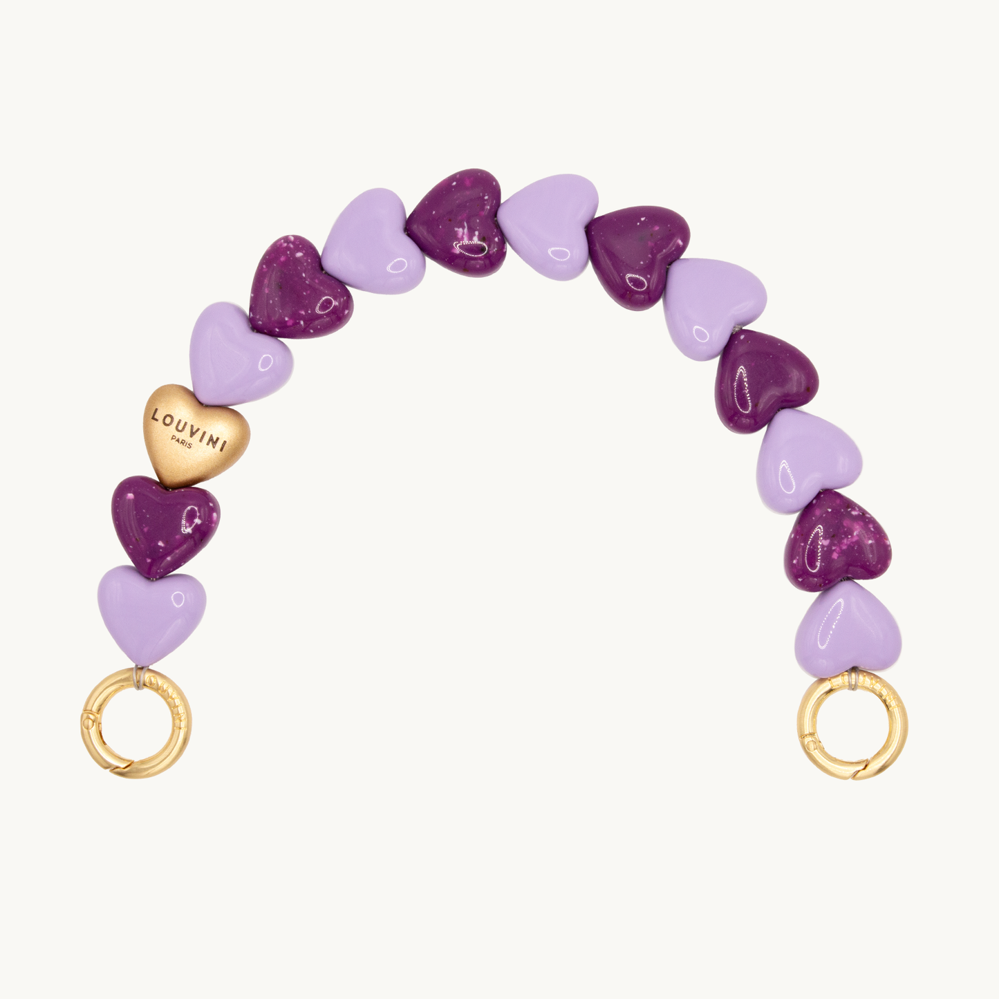CHAÎNE PETIT CUORE - VIOLET