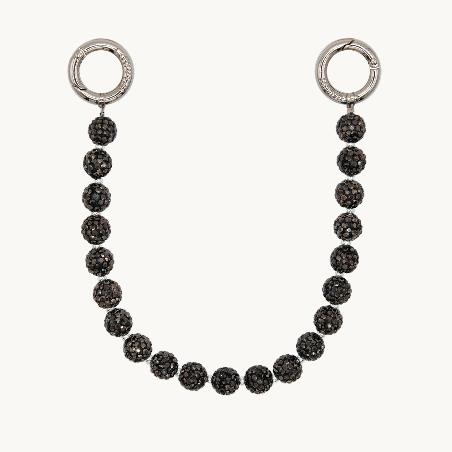 Bracelet PETIT DAISY Argenté - Anthracite