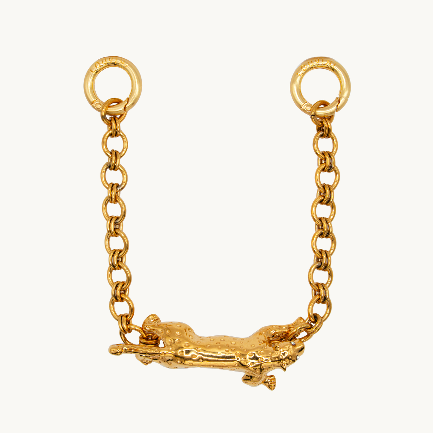 PETIT DALIA Leopard Gold Bracelet
