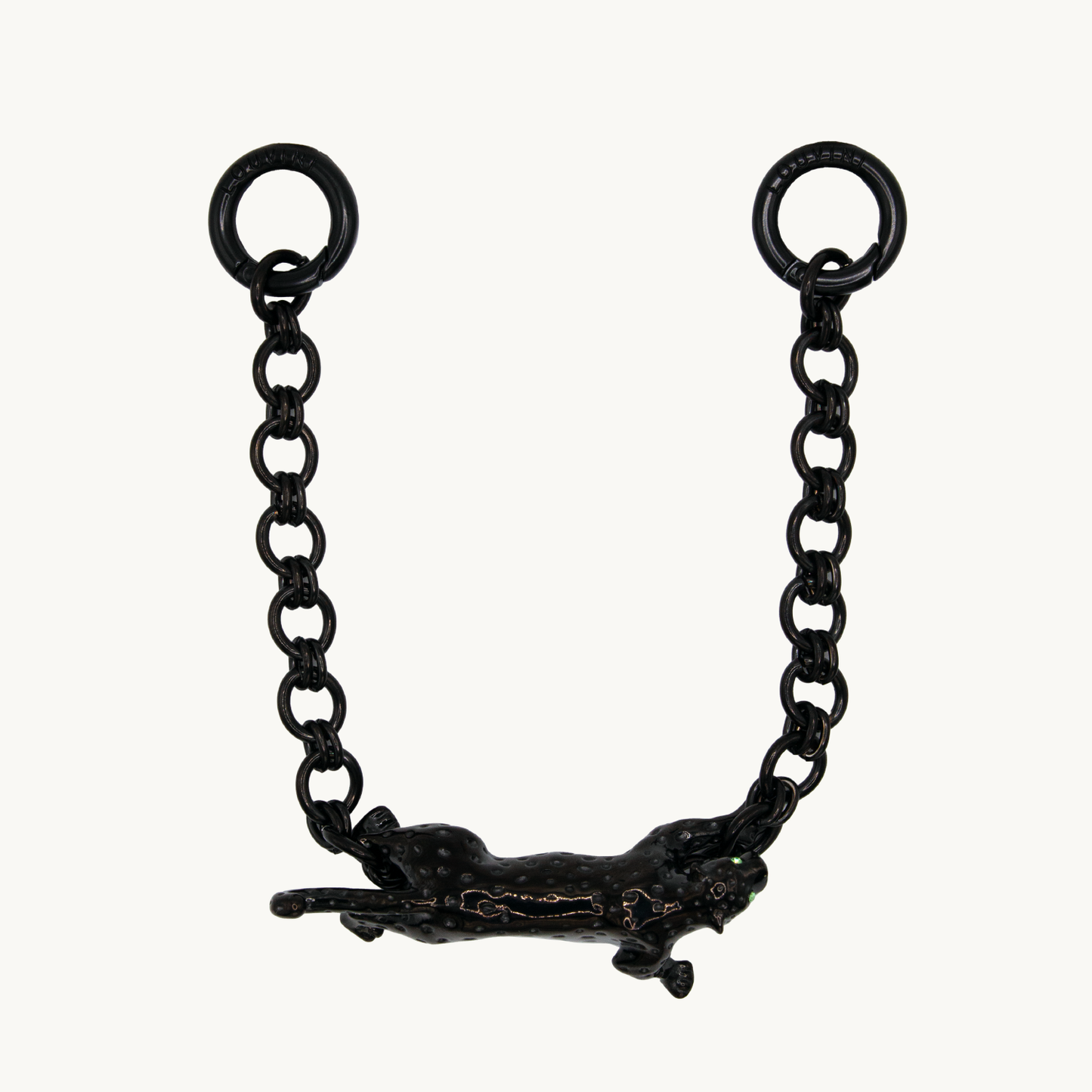 PETIT DALIA Leopard Black Bracelet