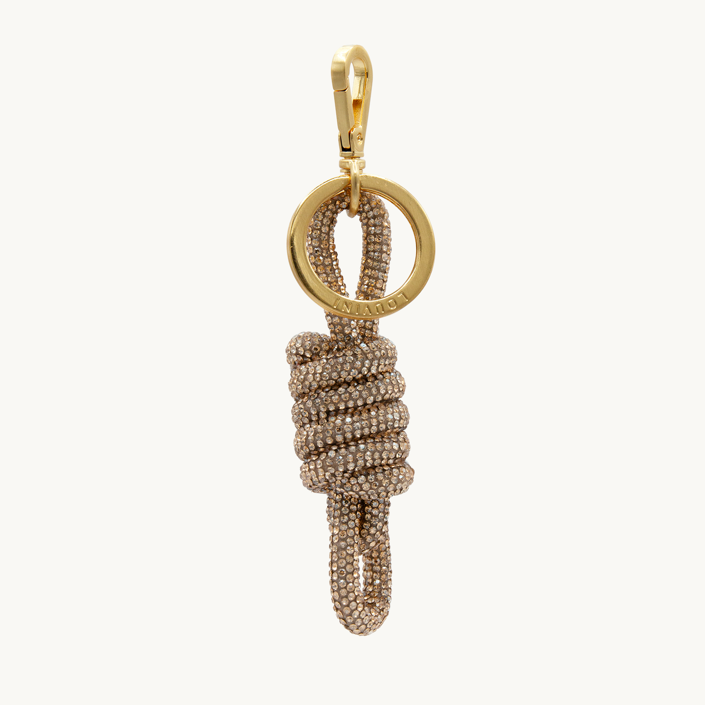 KIM KEY RING - Gold